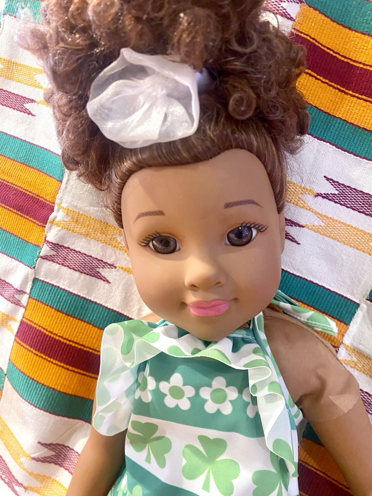 “Positively Perfect” 2 DOLLs:: DIVAH ABRIELLE 18″ AND AALIYAH 14″ EUC