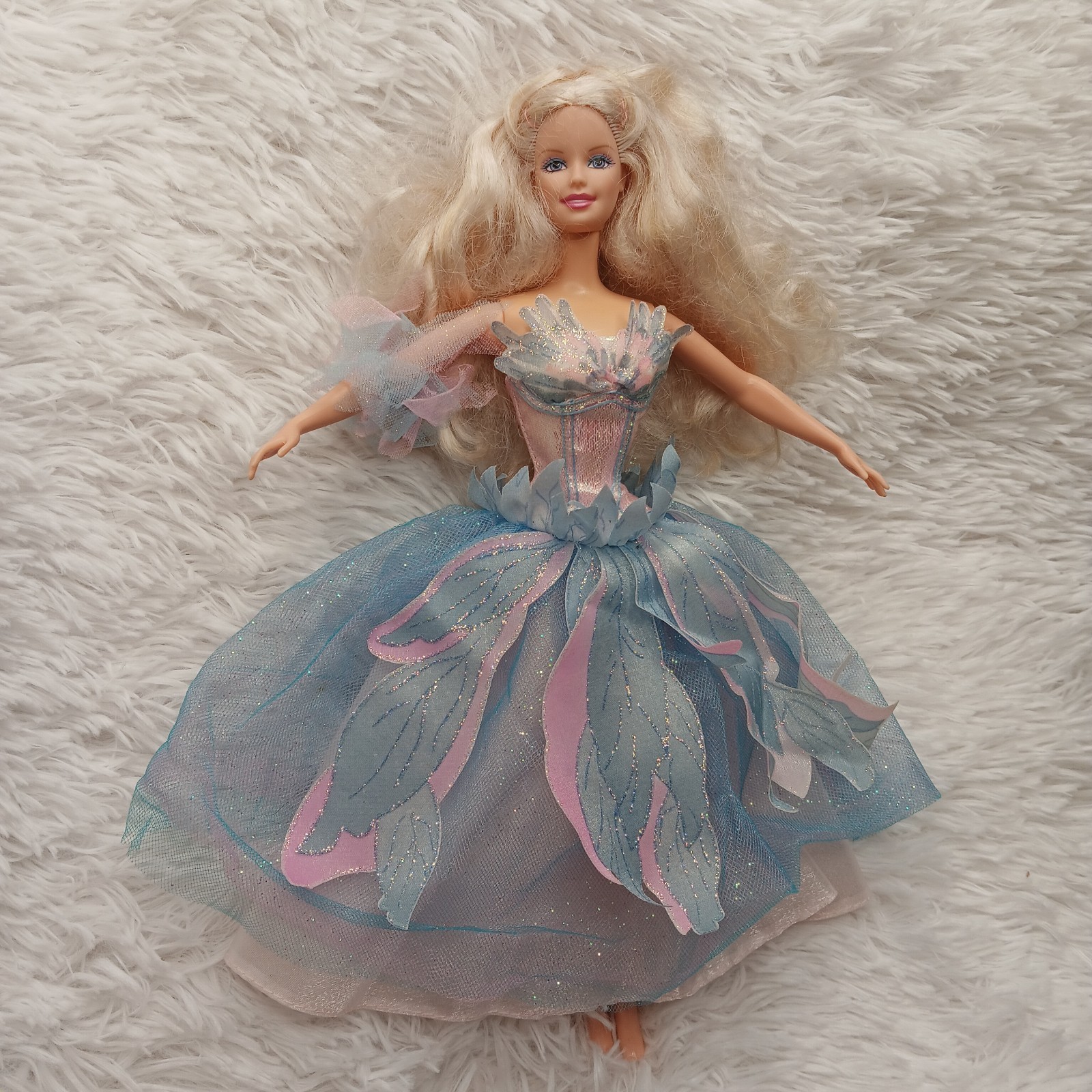 Barbie Swan Lake Odette Doll 2003 Mattel Original Dress No Wings Good