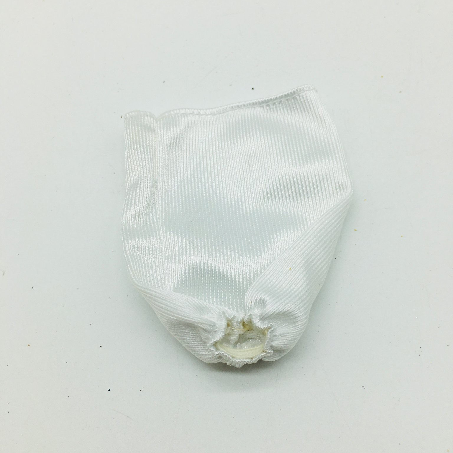 Doll Clothing Accessory White Ribbed Fabric Generic Doll Fashion Item