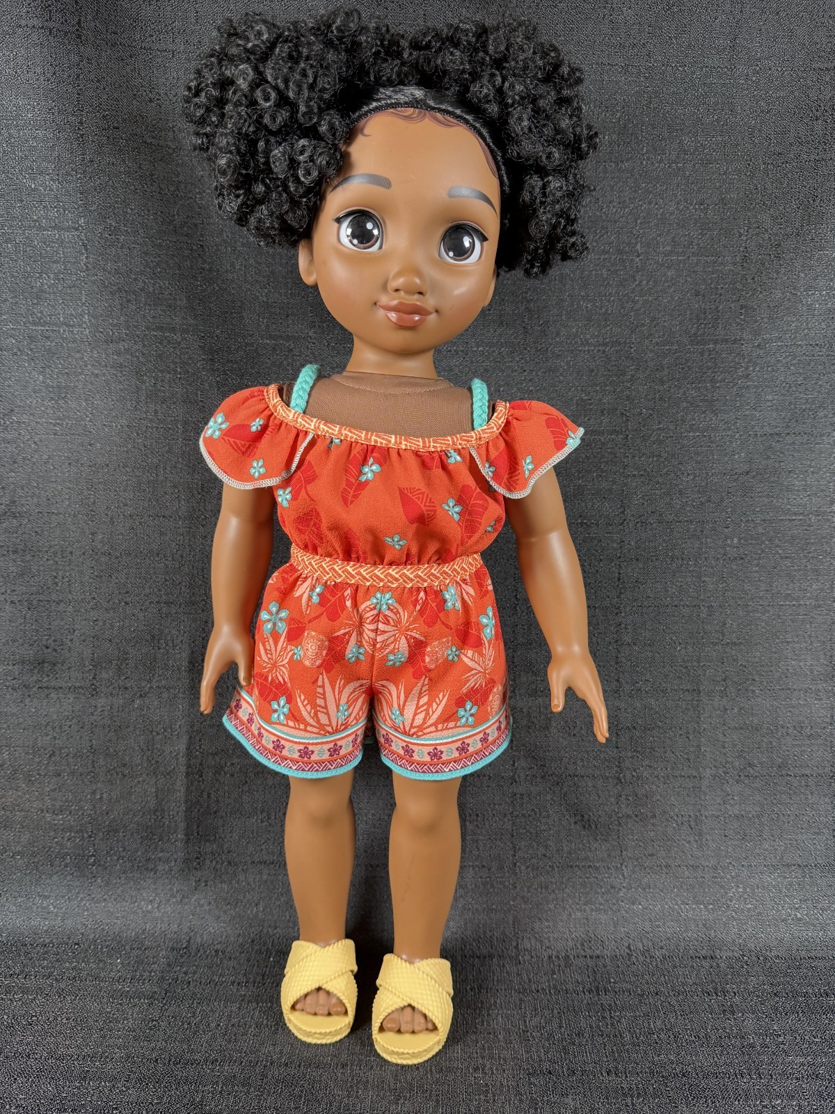 Disney ily 4EVER Inspired by Moana 18″ Doll Brown Hair Black Curly Hair