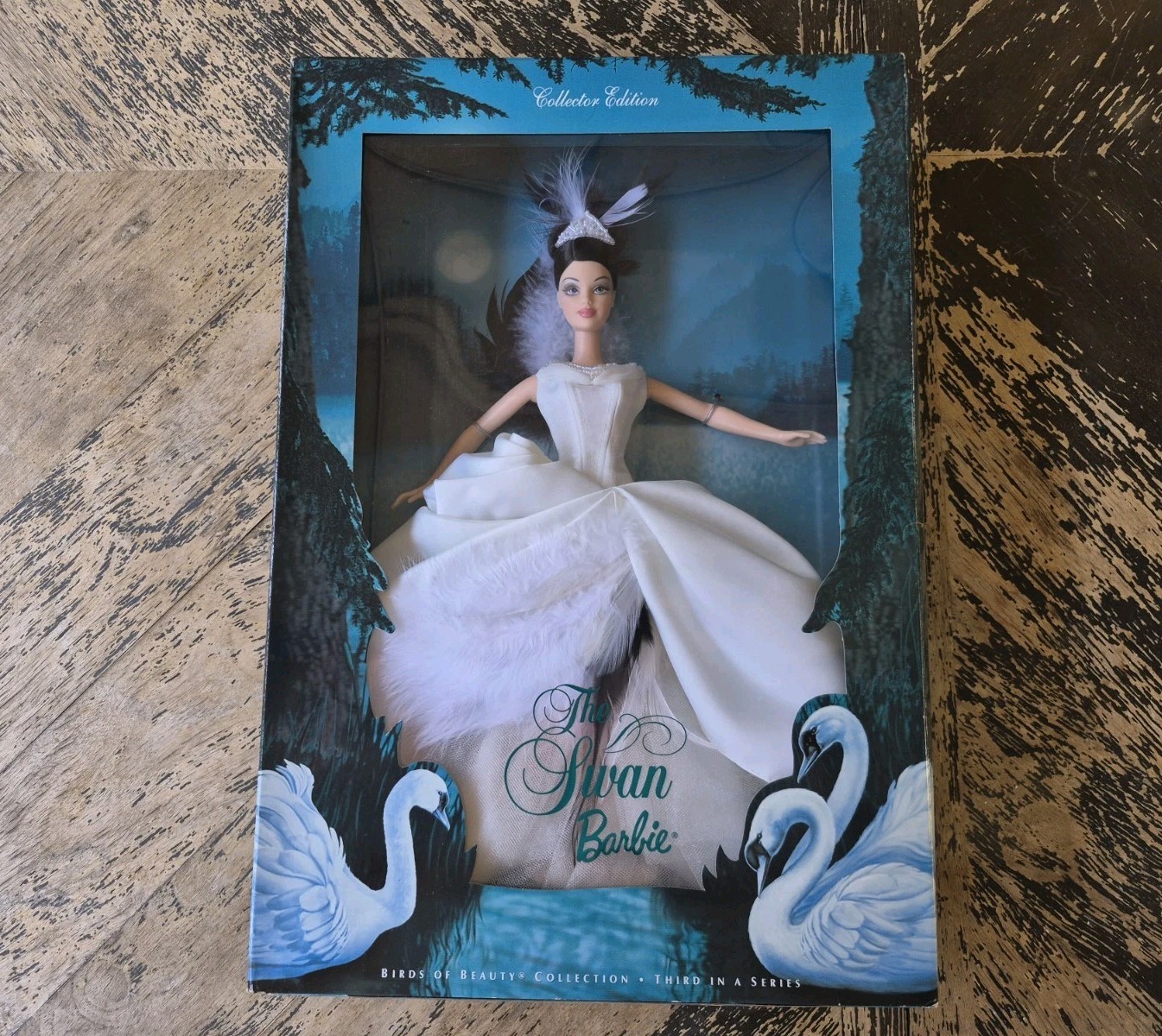 The Swan Barbie Doll Birds of Beauty Third in Series 2000 Mattel Collector Ed.