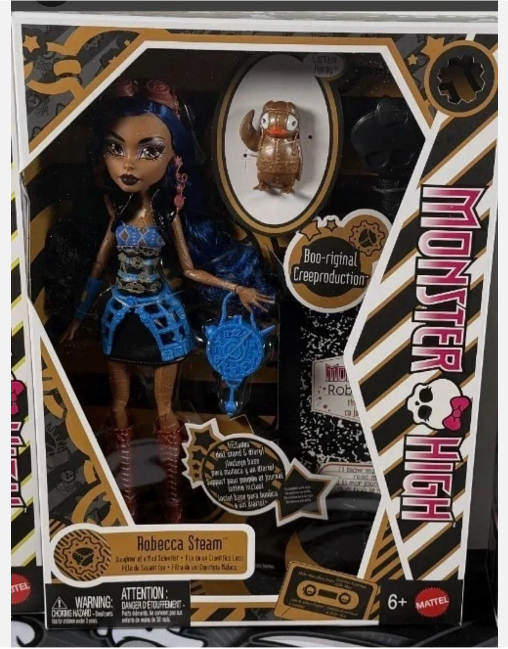 Monster High 2026 Creeproduction Wave 4 Fashion Doll ROBECCA – FAST SHIP!!!