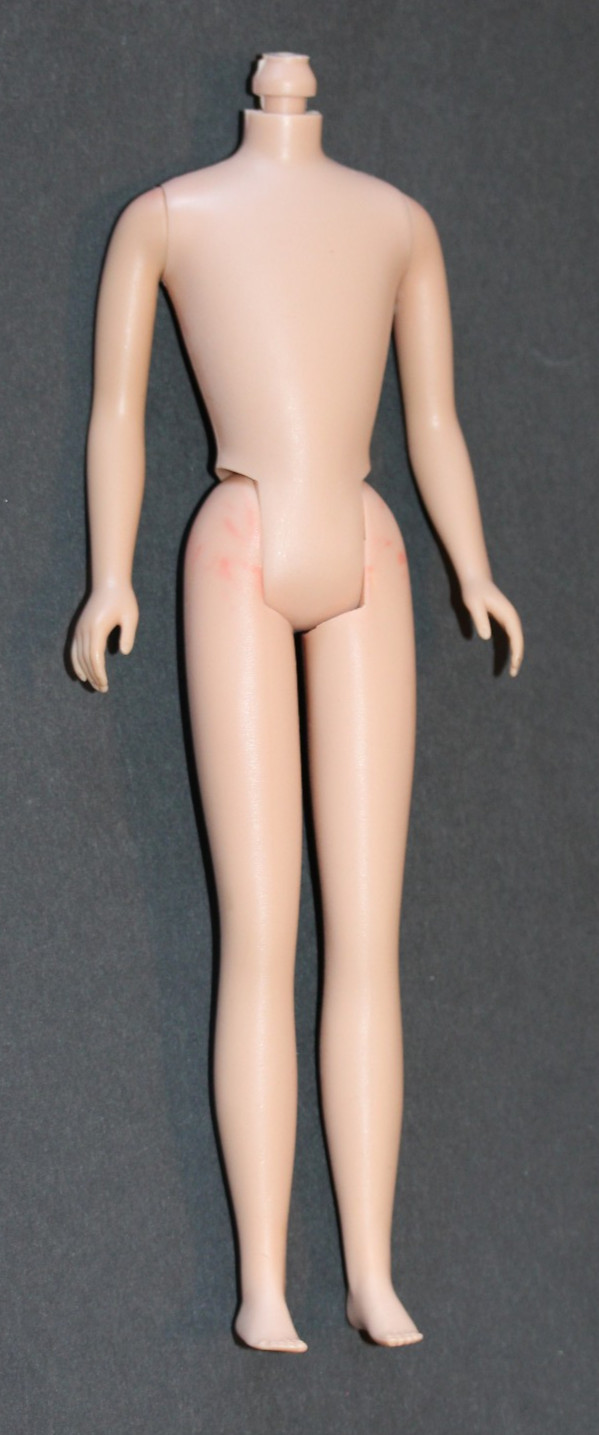*VINTAGE 1964 SKIPPER DOLL TAN S/L BODY ONLY–EXCELLENT 7-10-1