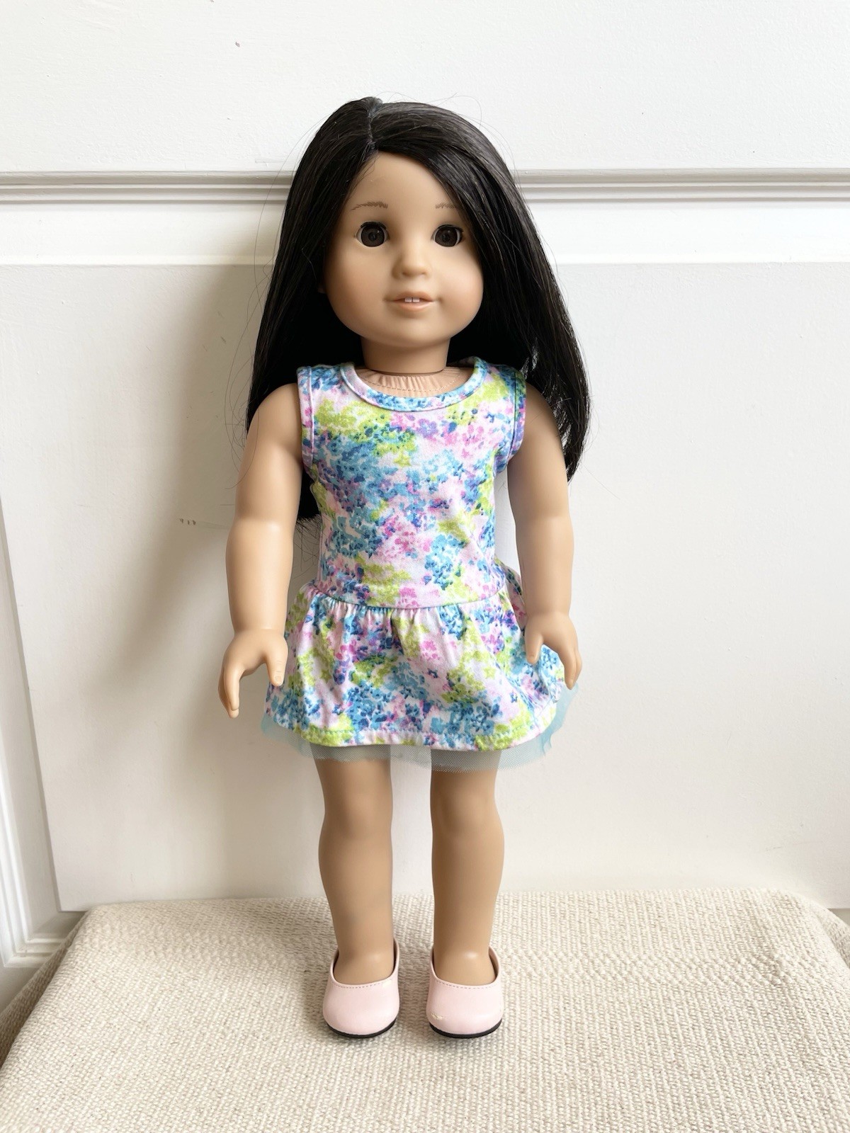 American Girl Truly Me Doll #40 Dark Brown Hair Brown Eyes Light Skin Retired