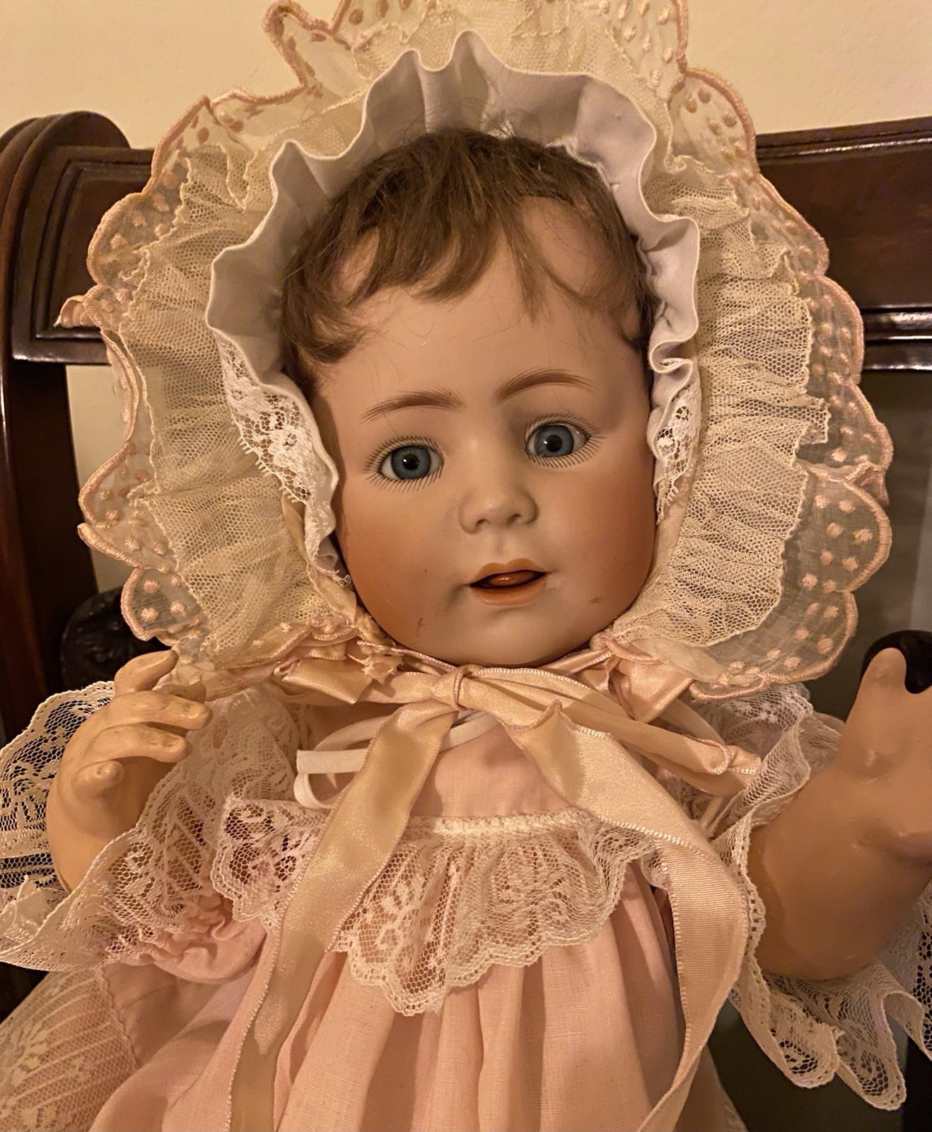 Exceedingly Rare Simon Halbig Art Character Baby W/ Highly-Sought 1488 Face!