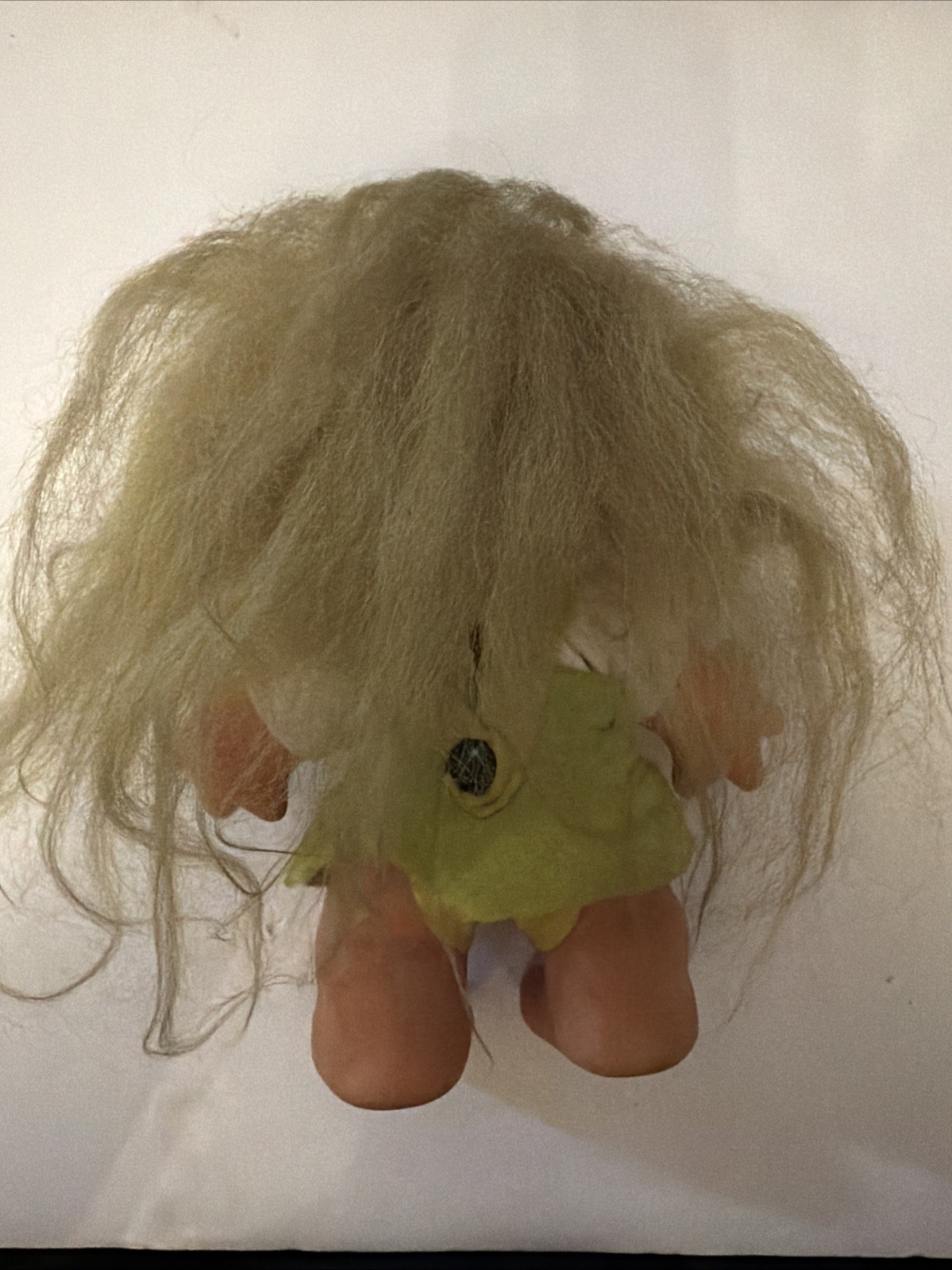 Two Vintage Thomas Dam 1960s Troll Doll 7 Inch Banks (H)