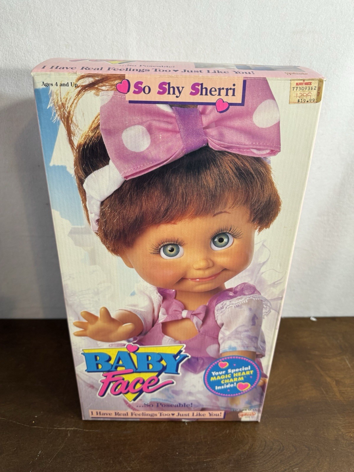 1990 Galoob 13″ Baby Face “So Shy Sherri” Vinyl NRFB