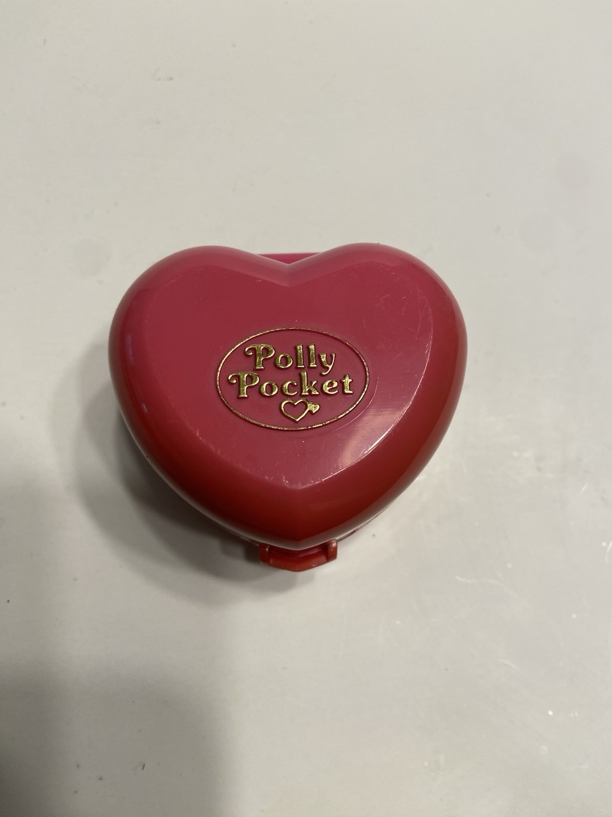 Polly Pocket Polly’s Bathtime Fun Compact W/ Doll Vintage 1991 Bluebird Toys