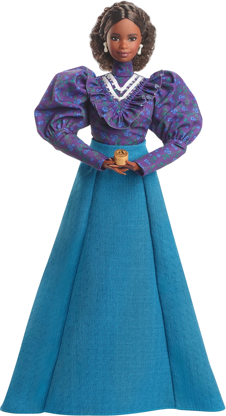 Madam C.J. Walker Barbie Doll Inspiring Women Series Collectible with Stand