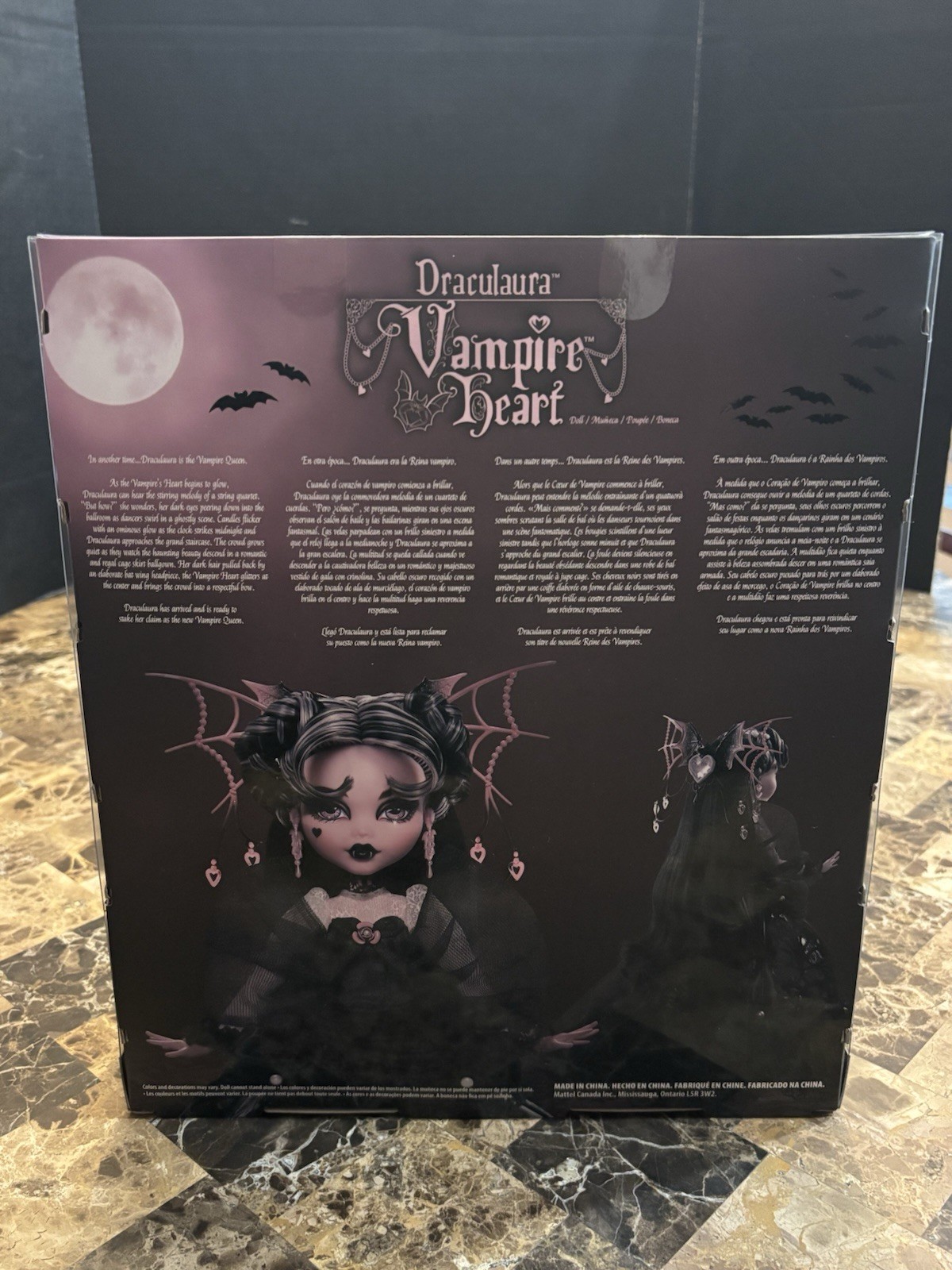 Monster High Draculaura Doll Vampire Heart 2023 Mattel HRC14 Sealed LAST ONE!!!