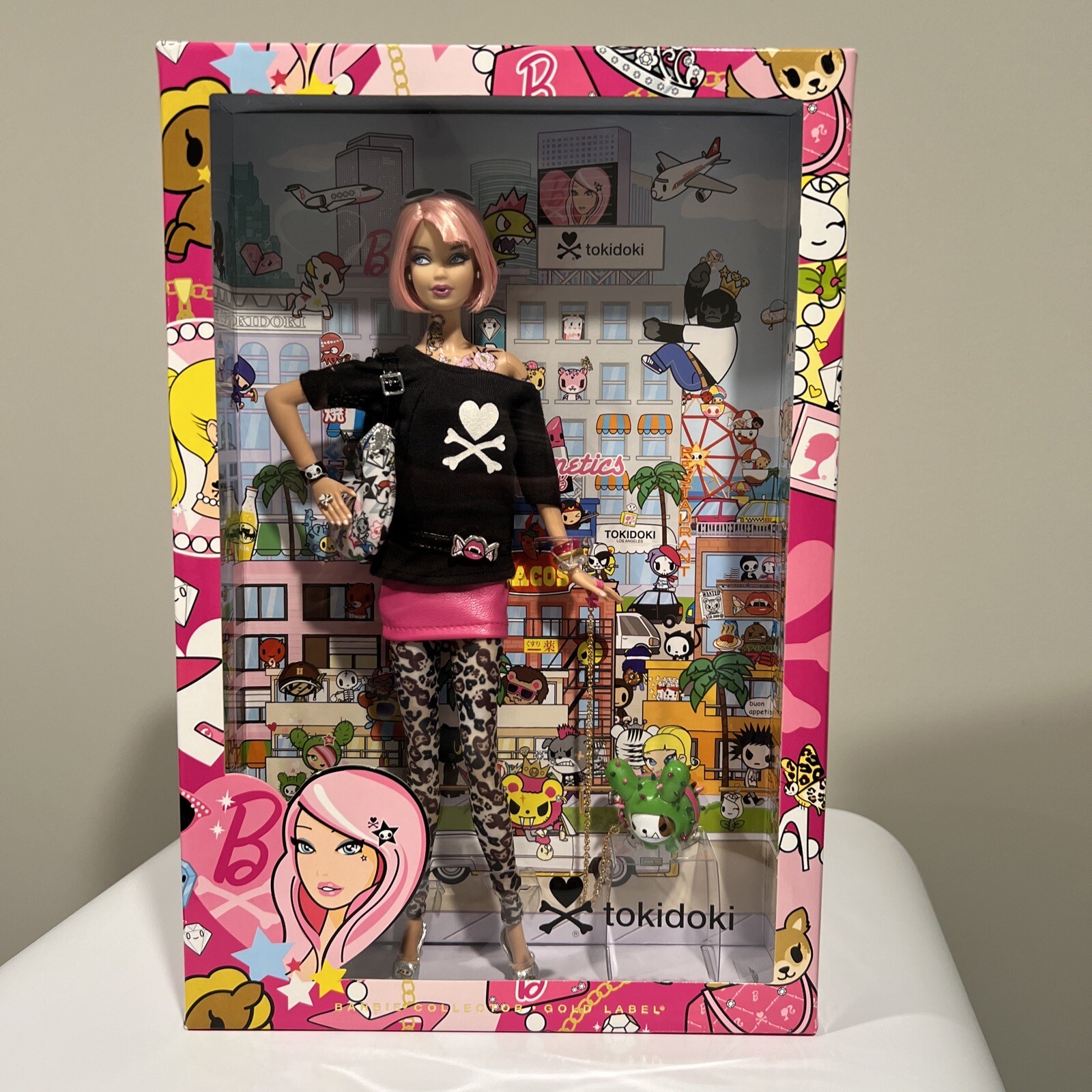 NEW Tokidoki x Barbie Doll Mattel 2011 Gold Label Limited Edition Tattoos NIB