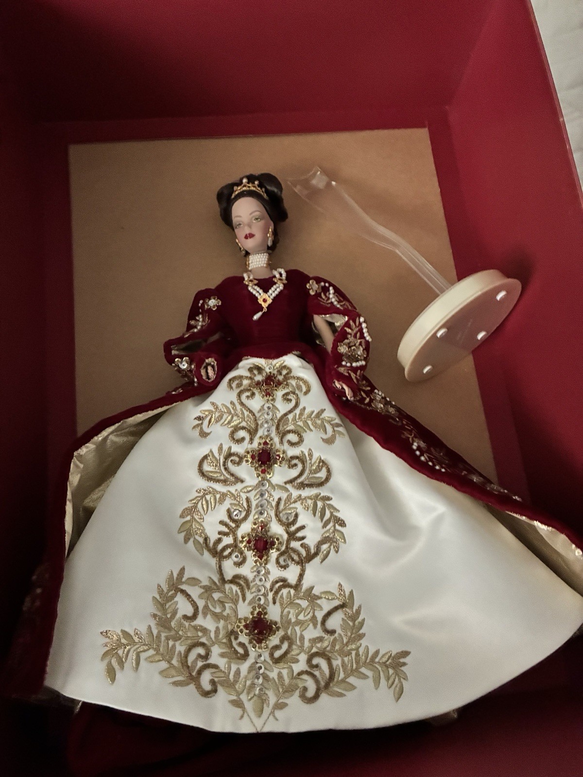 Barbie Fabergé Imperial Splendor 12in Porcelain Doll Limited/Collector w/COA