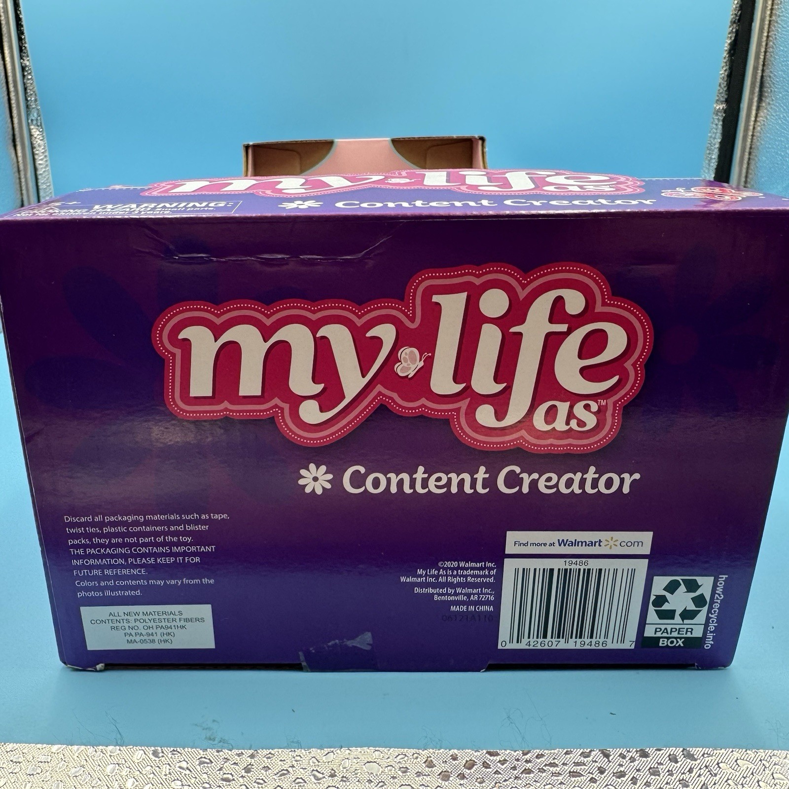 My Life As Poseable Content Creator Vlogger 18″ Doll, Dark Brunette Hair NEW ?