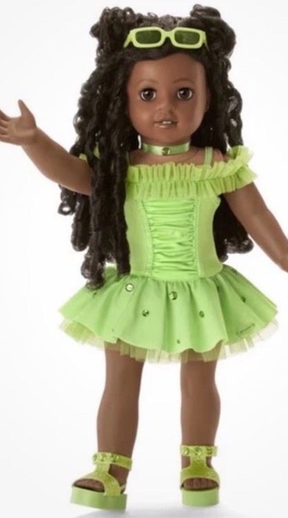 American Girl Birthstone Collection August Phenomenal Peridot Outfit New in Box