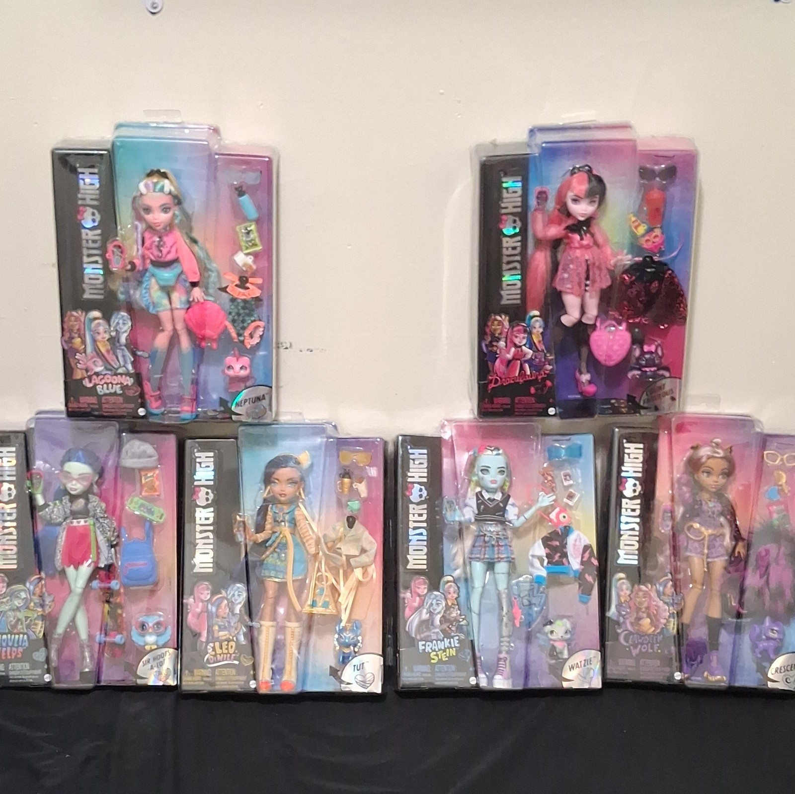 Monster High G3 dolls NIB