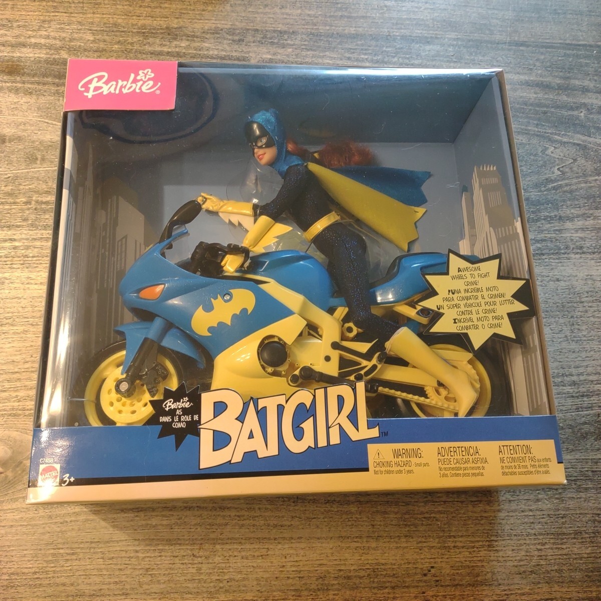 Barbie As Batgirl With Motorbike