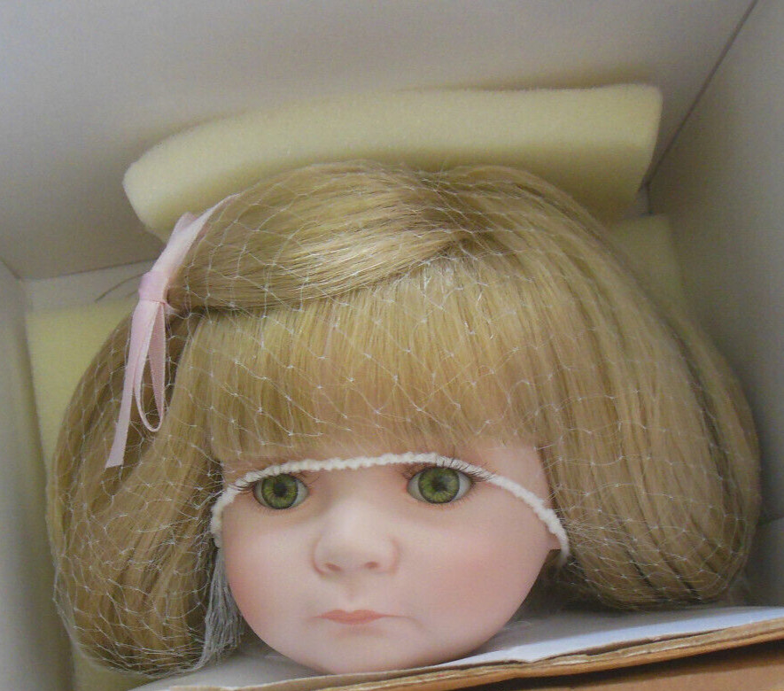 Exclusively Yours Porcelain Doll “Muffin” 16” By Rose Pinkul