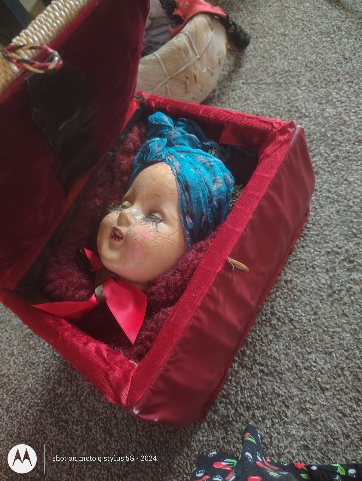 “RUBY” Baby Girl Head. BUYER BEWARE!