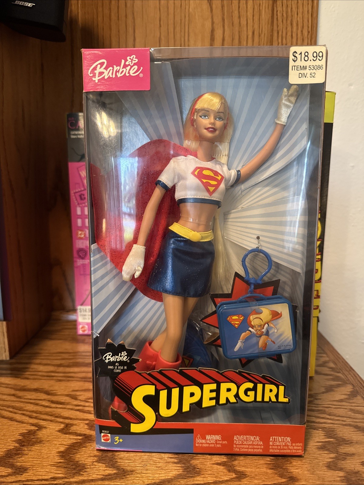 New DC Comics Super Hero Barbie Dolls LOT OF 3 Supergirl Wonder Woman & Catwoman