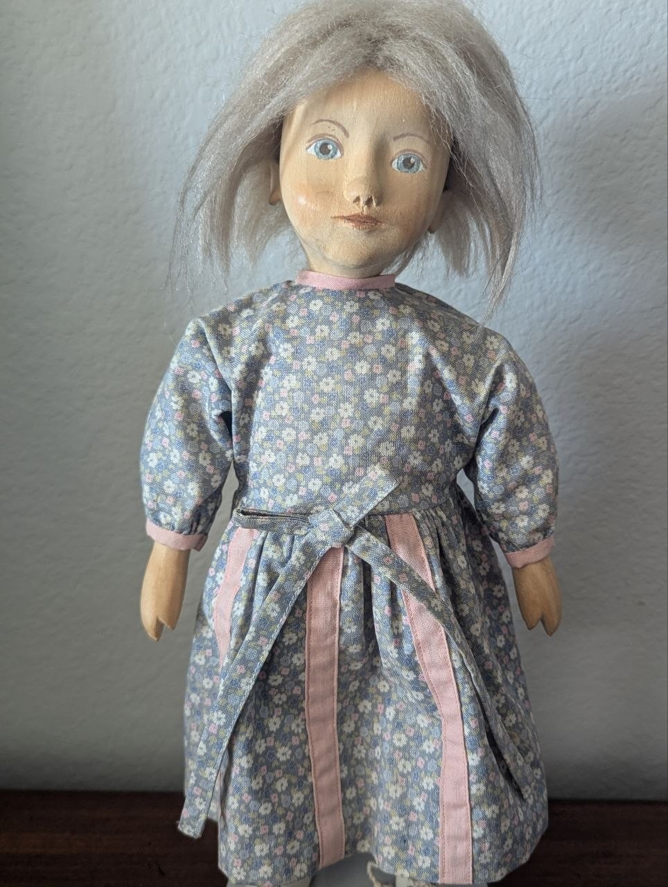 14 Vintage Swiss Wooden Doll