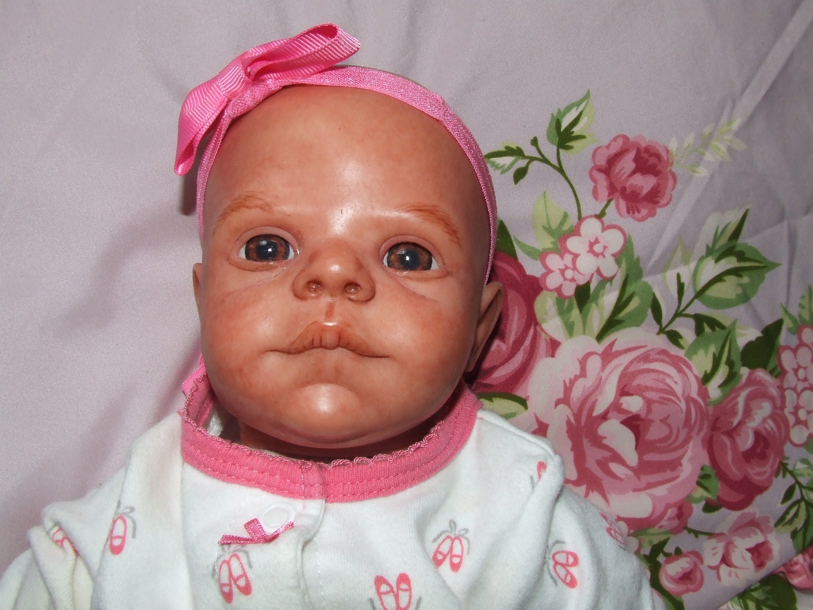 Reborn Doll Hand Painted and made from a Bountiful Baby Kit