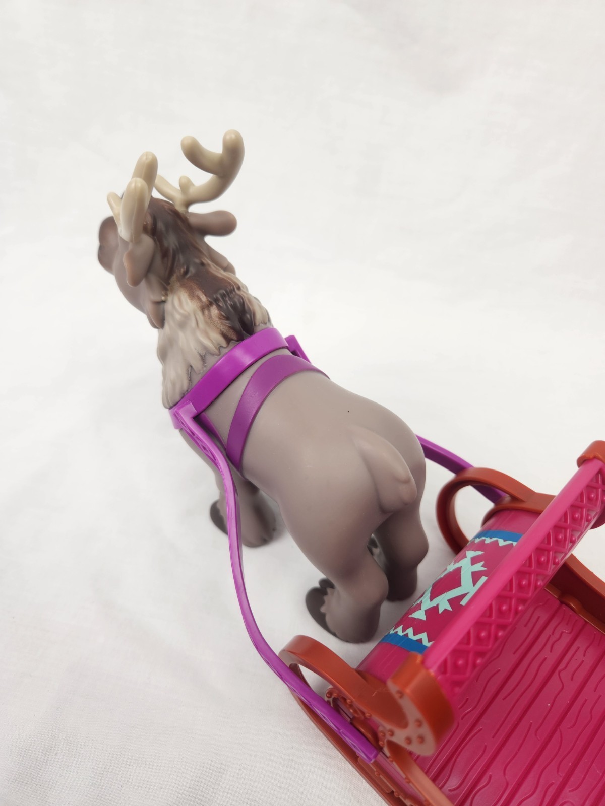 Disney Princess Petite Sleigh and Reindeer. Frozen II Jakks Pacific Sled 6.25″