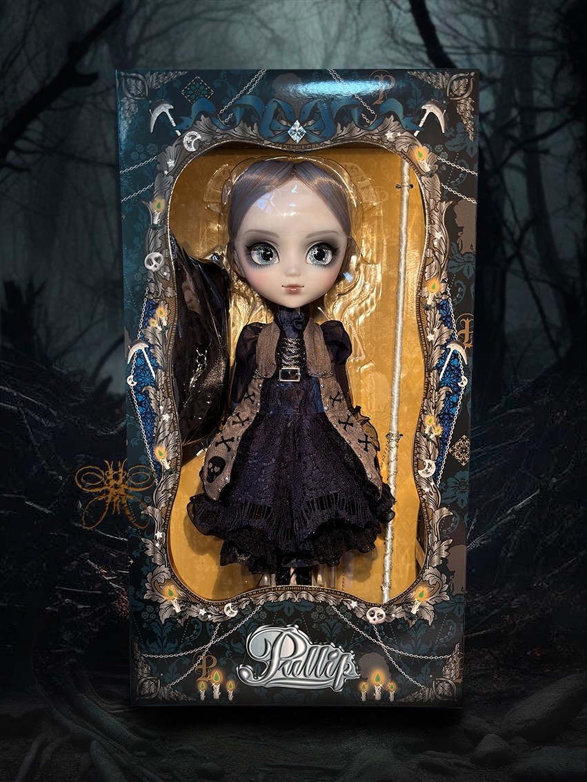 NRFB Groove Pullip Keres Doll P-254 Gothic Shinigami Sickle