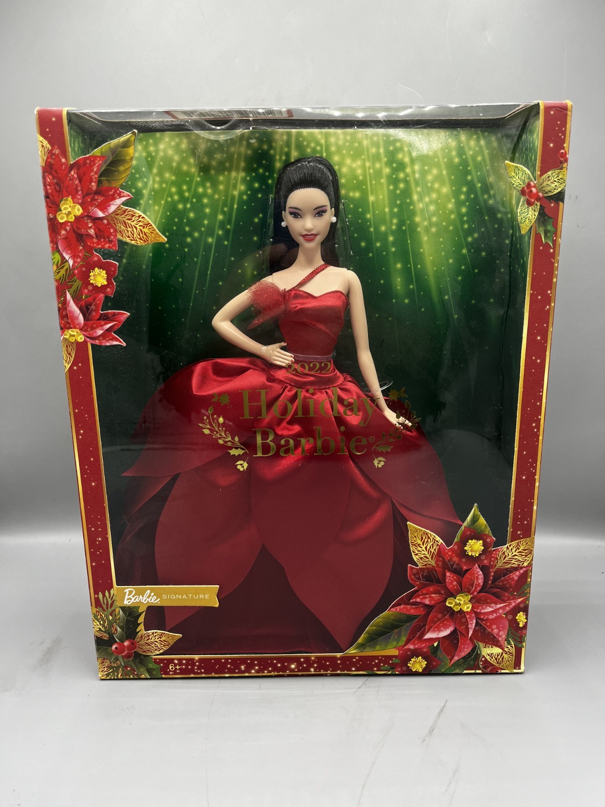 Barbie Holiday Christmas 2022 Signature Doll Mattel American East Asian Pacific