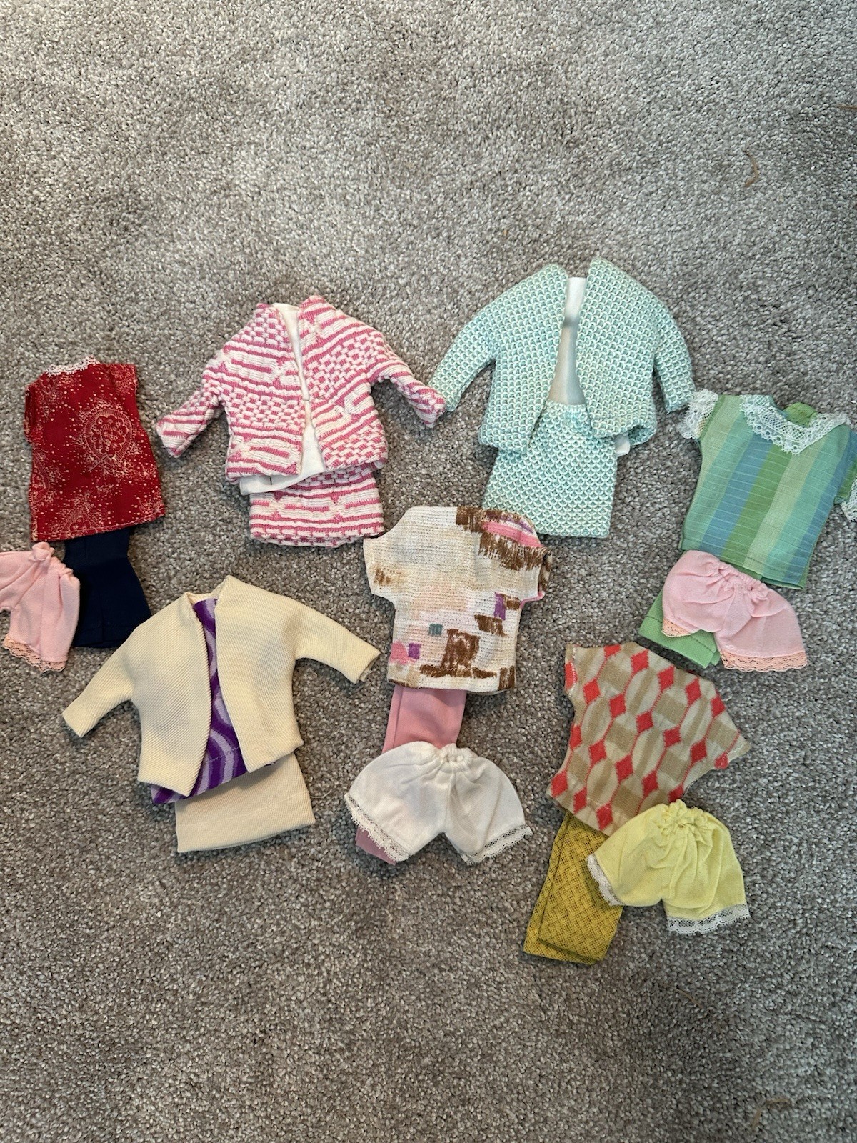 Vintage 11.5-inch blonde teenage fashion clone dolls 1960s era Including Outfits