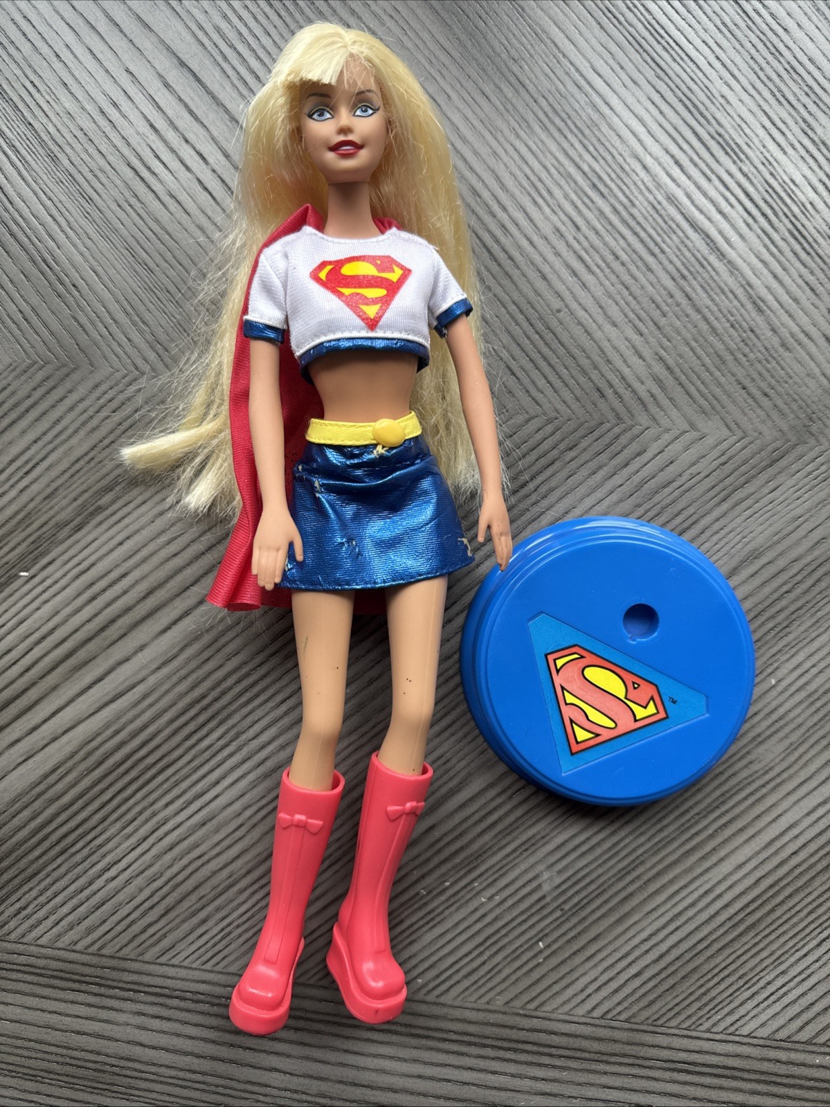 Barbie as Supergirl Doll DC Comics 2003 Mattel B5837 C177