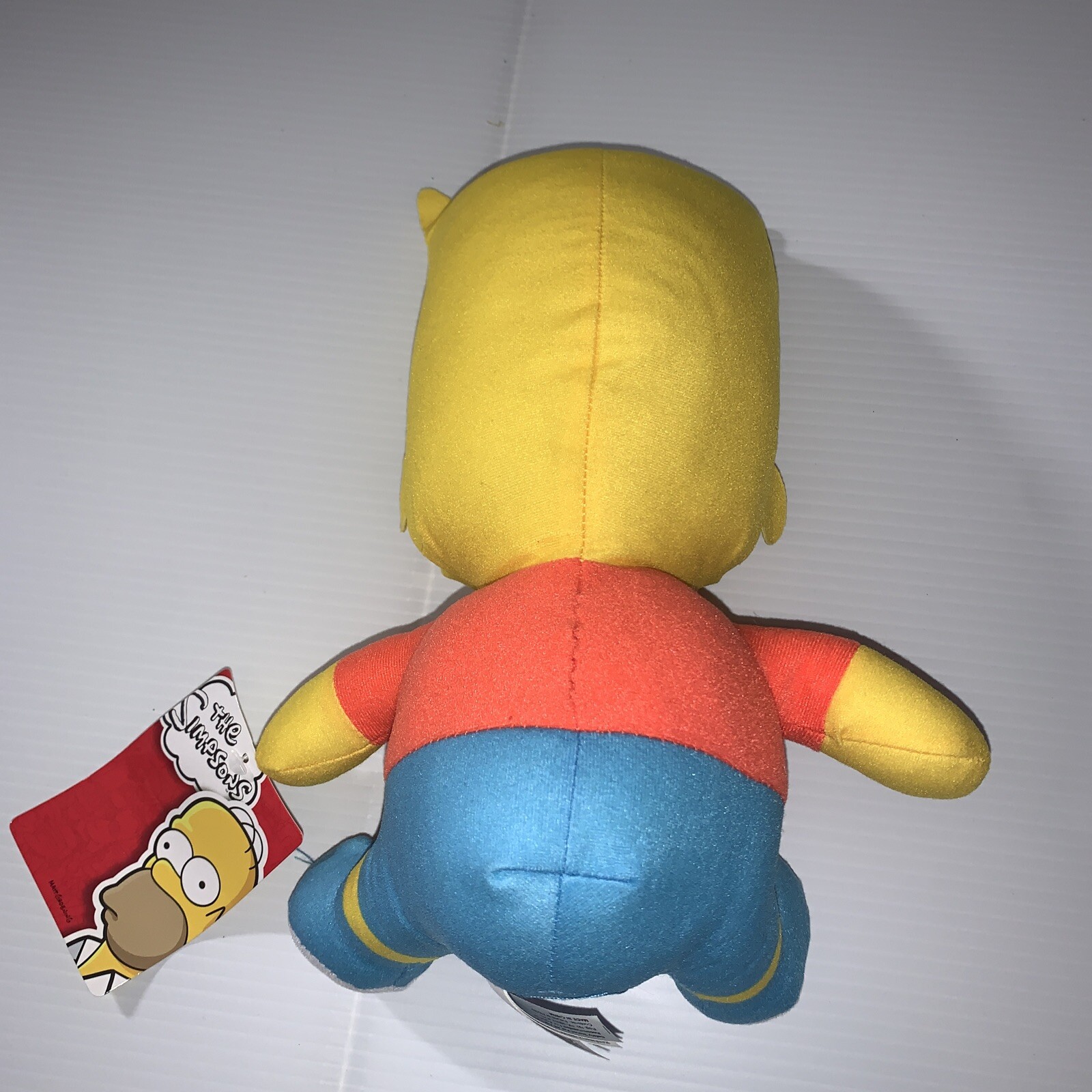 New The Simpsons Bart Plush Stuffed Animal Toy 7″ Cartoon Fox Authentic NWT