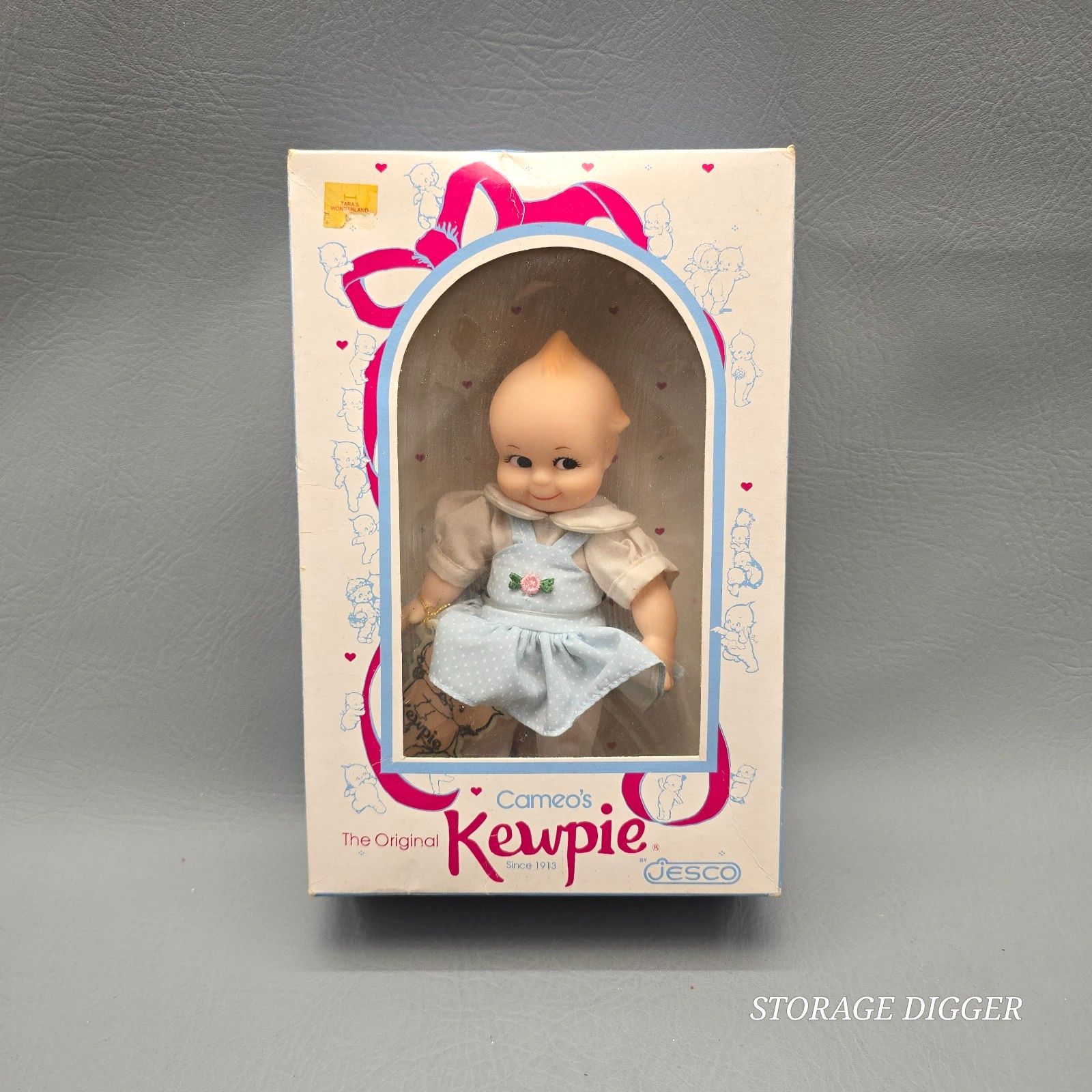 Vintage 1980’s New Cameo’s Kewpie by Jesco Vinyl Girl Doll with Outfit, Boxed