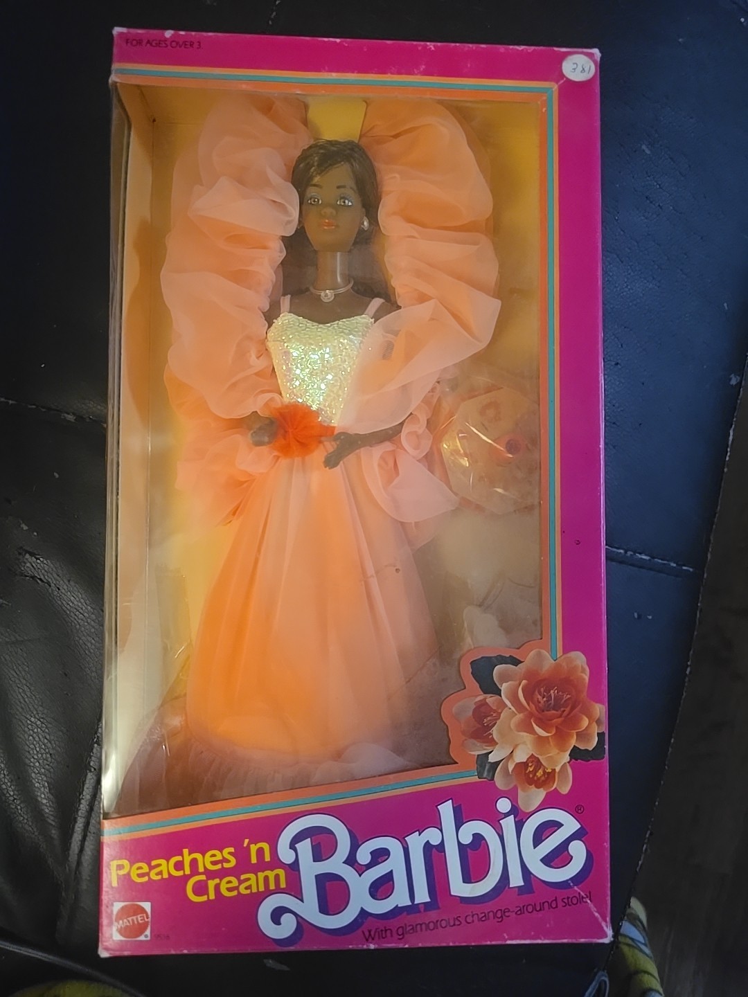 ?Vintage 1984 “Peaches n’ Cream” Barbie Doll Mattel 9516 AA New In Box NRFB ?