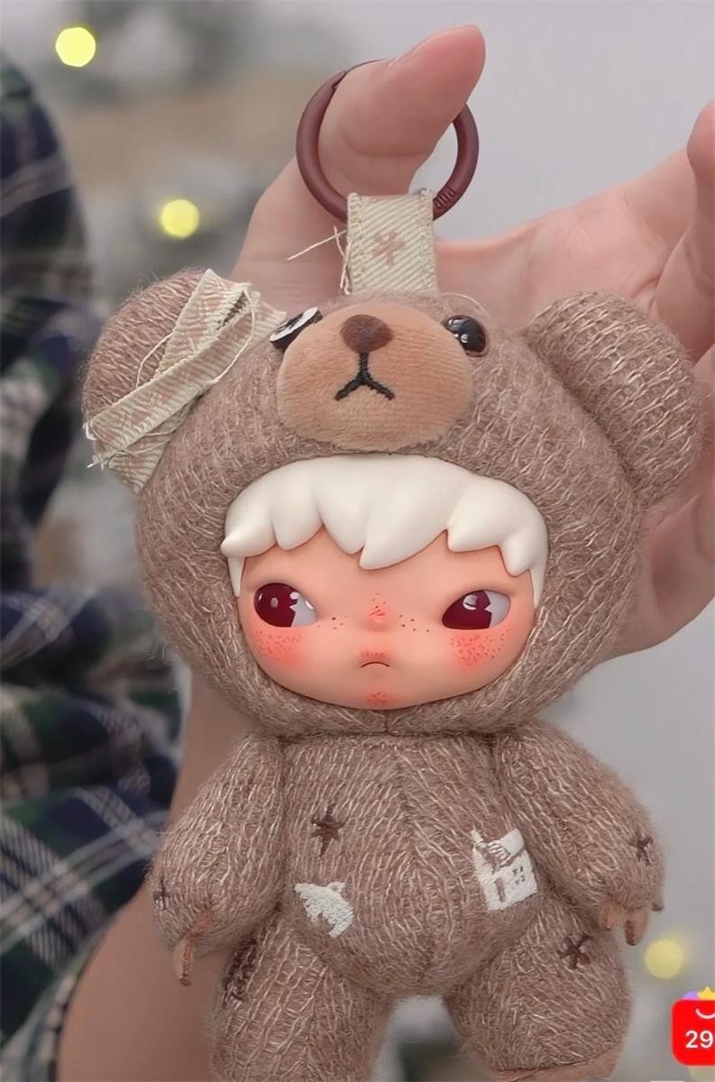 Authentic POP MART Hirono Road Journal Series Blind Box Plush Doll Gift Toys Hot