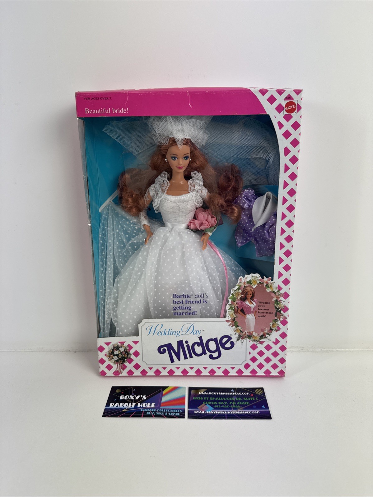 Vintage 1994 Midge Wedding Day Barbie Doll NIB