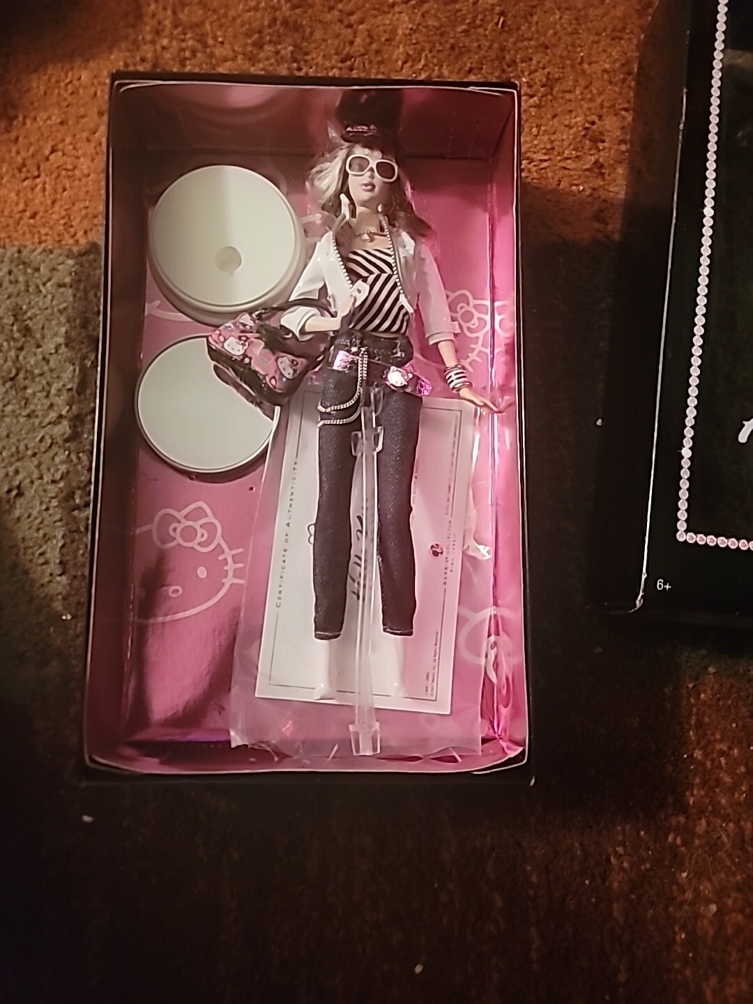 Rare Barbie collaboration Hello Kitty with box hobby toy doll collection