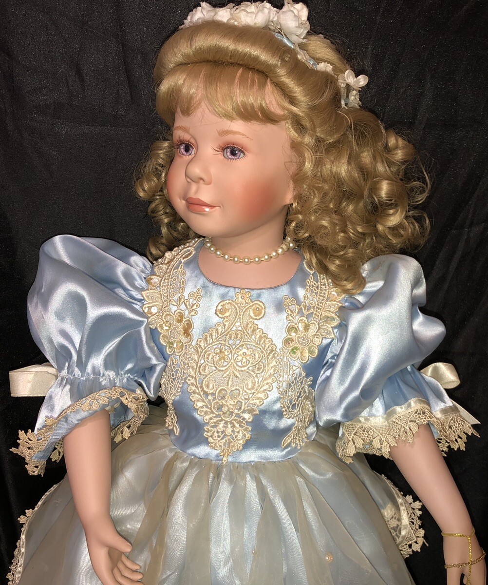 Exclusively Yours “Bethany” 30” Collectors Doll By Laura Cobabe 1997 VTG LE