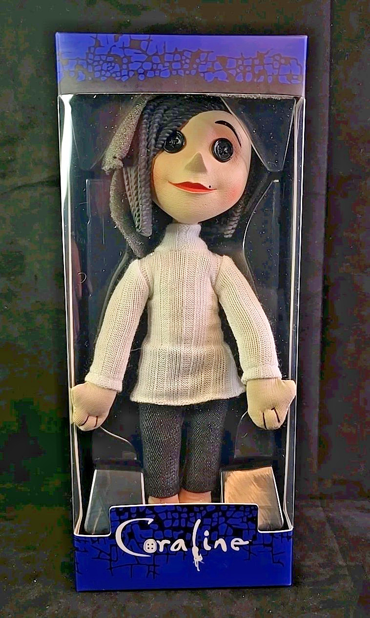 Coraline The Other Mother Button Eyes Doll NECA Figure NEW