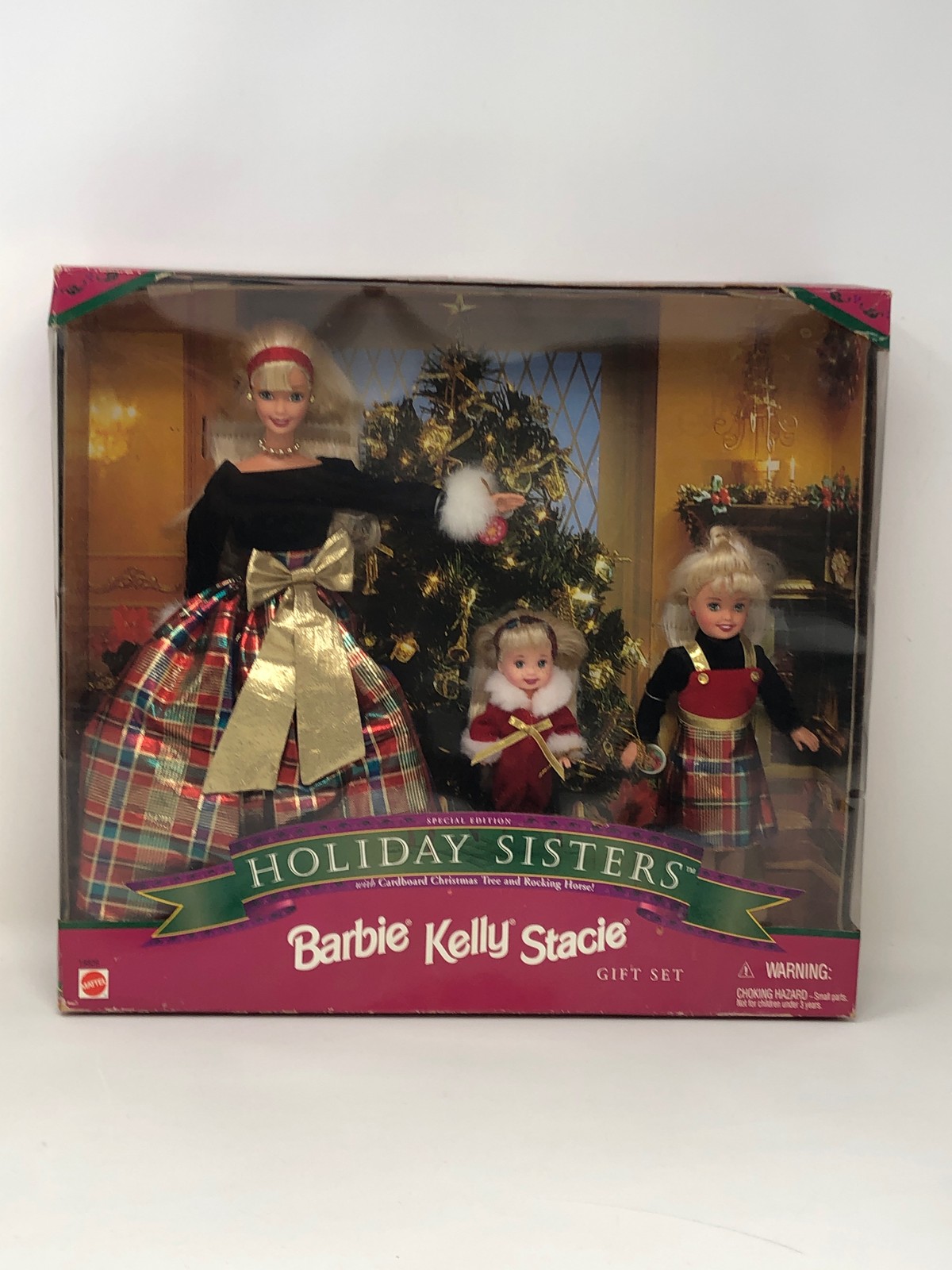 Barbie Holiday Christmas Holiday Sisters Barbie, Stacie + Kelly Giftset