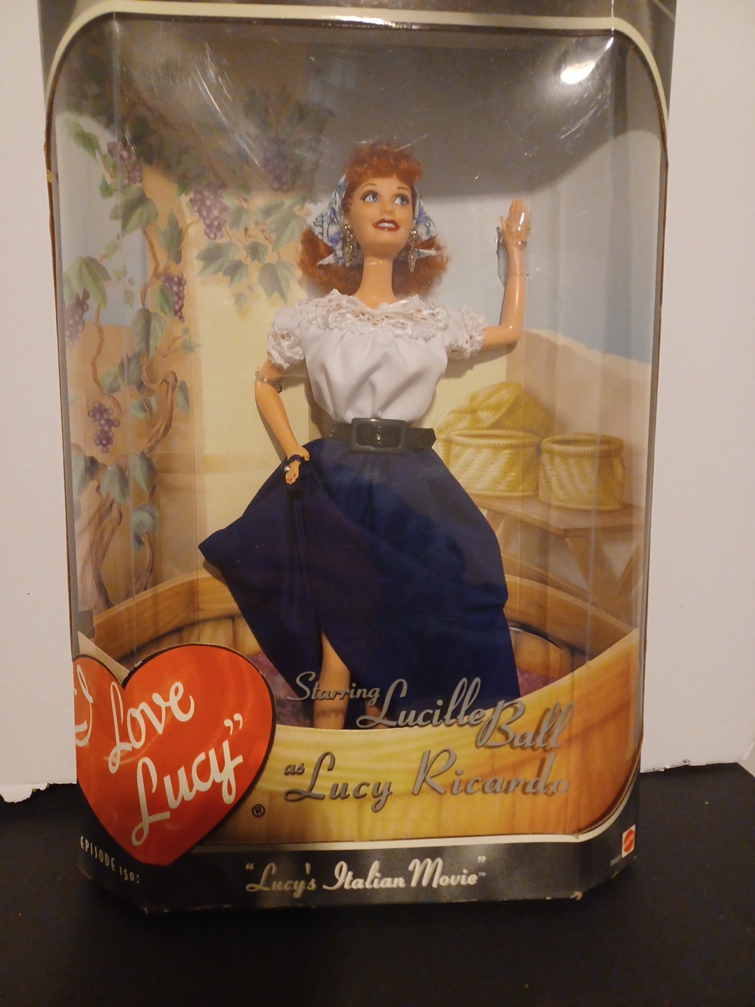 Mattel I Love Lucy Collector Edition Episode 150 ‘Lucy’s Italian Movie’