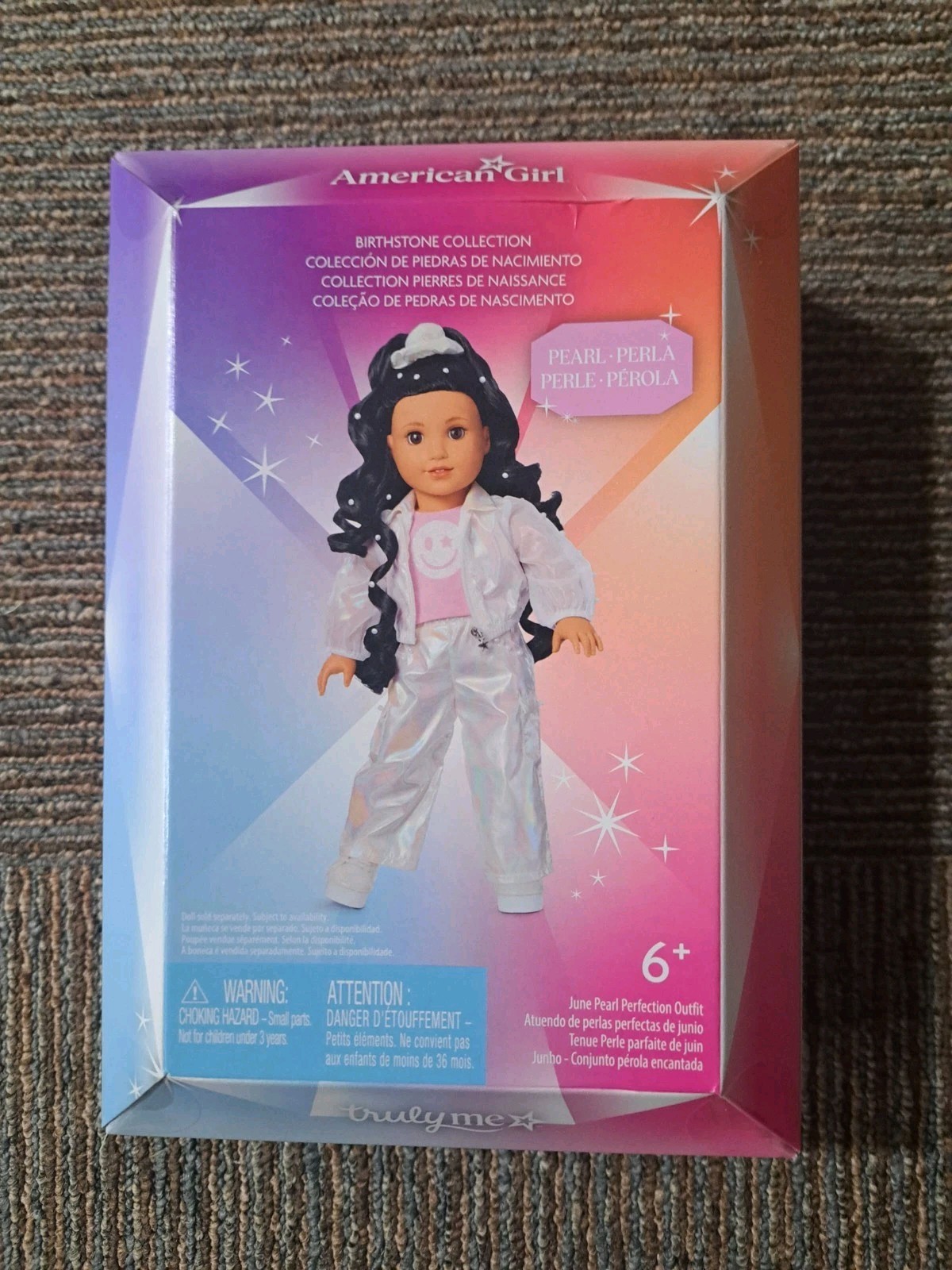 AMERICAN GIRL BIRTHSTONE JUNE PEARL PERFECTION OUTFIT BNIB **NEW**