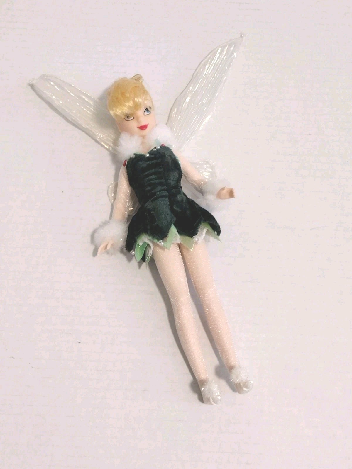 Mattel Holiday Sparkle Tinker Bell Doll Disney 10″ Special Edition ’85 Christmas