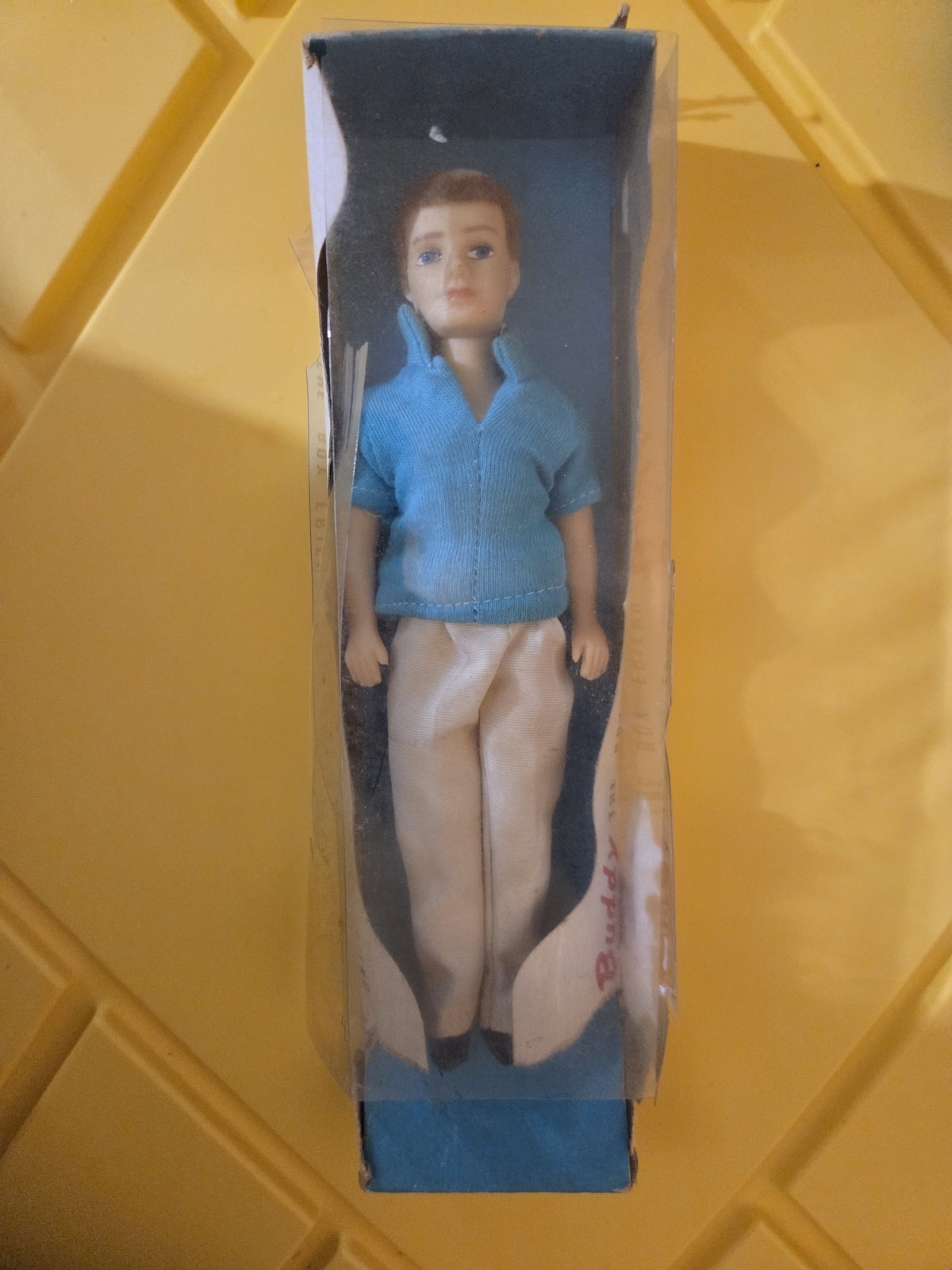 Rare Buddy The Boyfriend Ken Clone Doll Japan Lilli Boyfriend Flocked Hair. 8″
