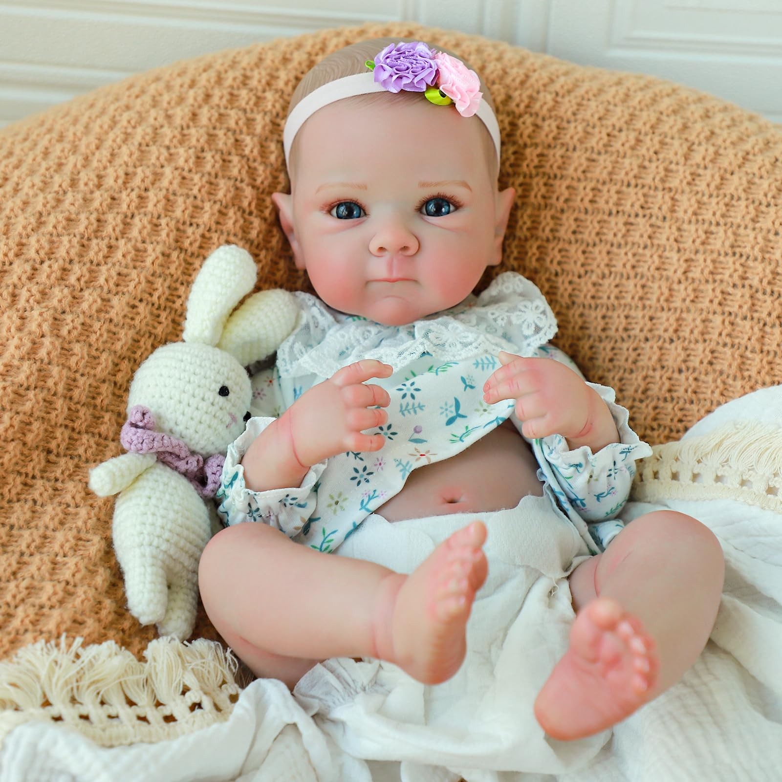 Reborn Baby Dolls Silicone Full Body 20 Inch Waterproof Realistic Newborn Baby