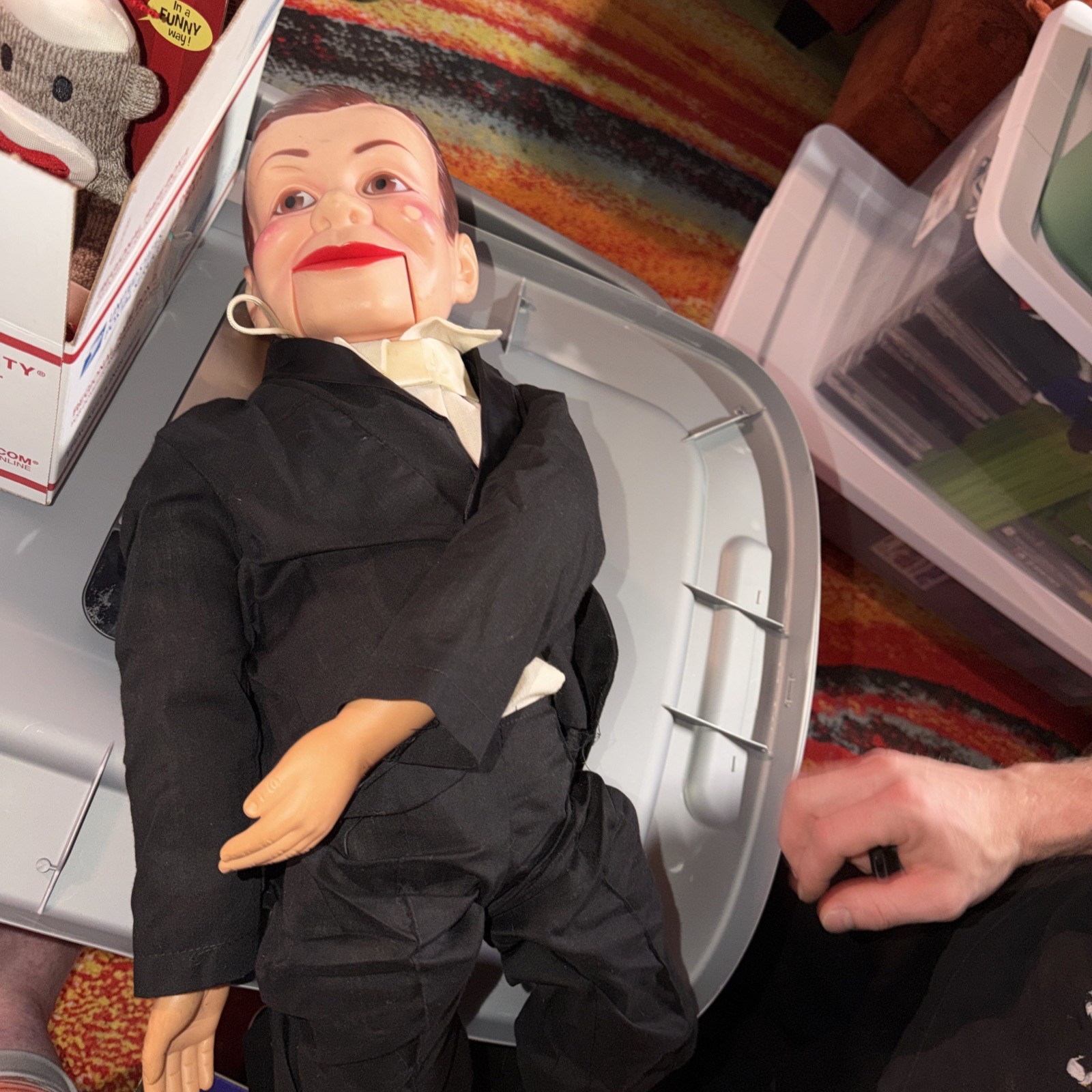 1977 Charlie McCarthy 30″ Ventriloquist Doll Dummy