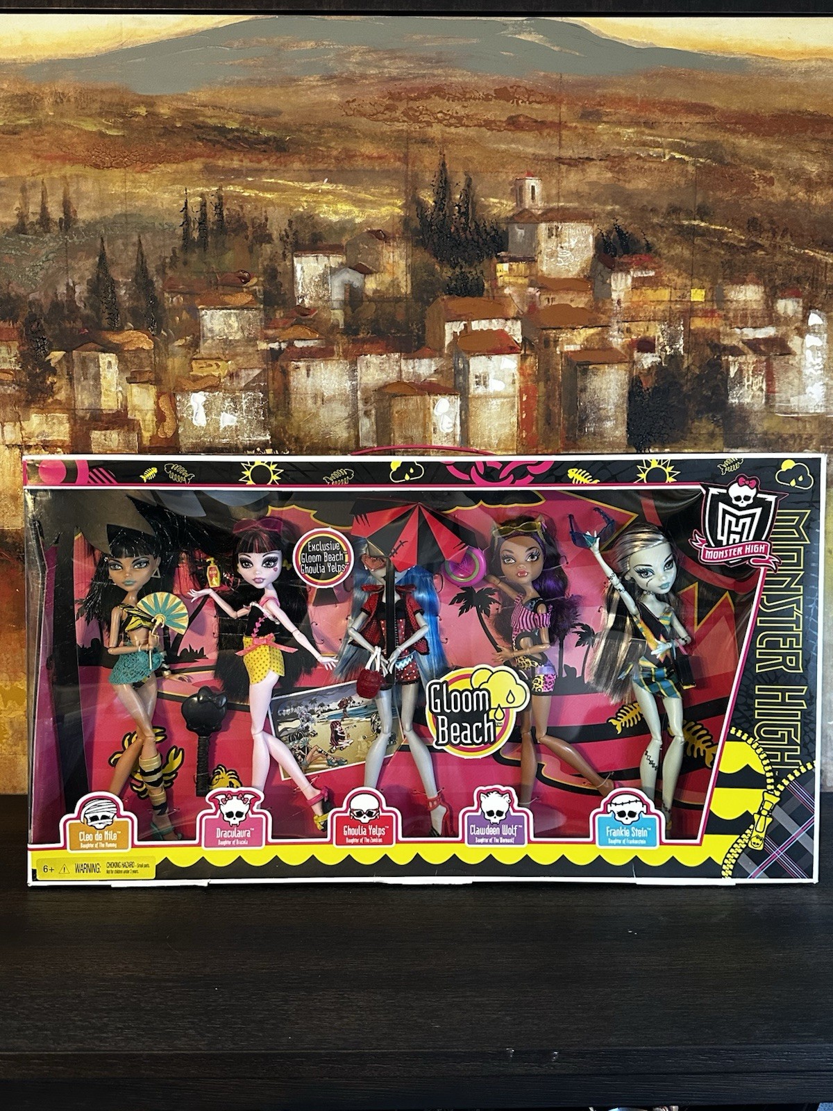 Mattel’s Monster High ? Gloom Beach Five Pack ?️ INCLUDES Ghoulia Yelps!!
