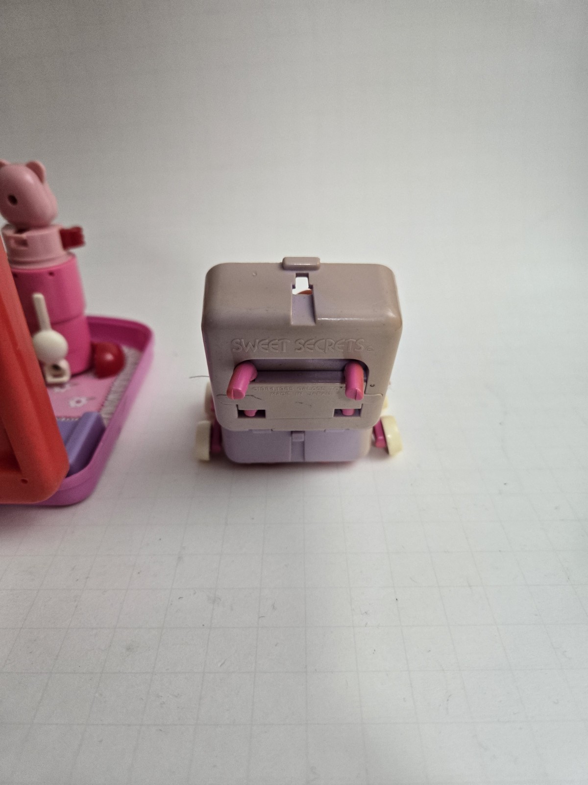 Vintage Sweet Secrets Brush/Car Notepad/House, Baby Stroller, & Doll Galoob Toys