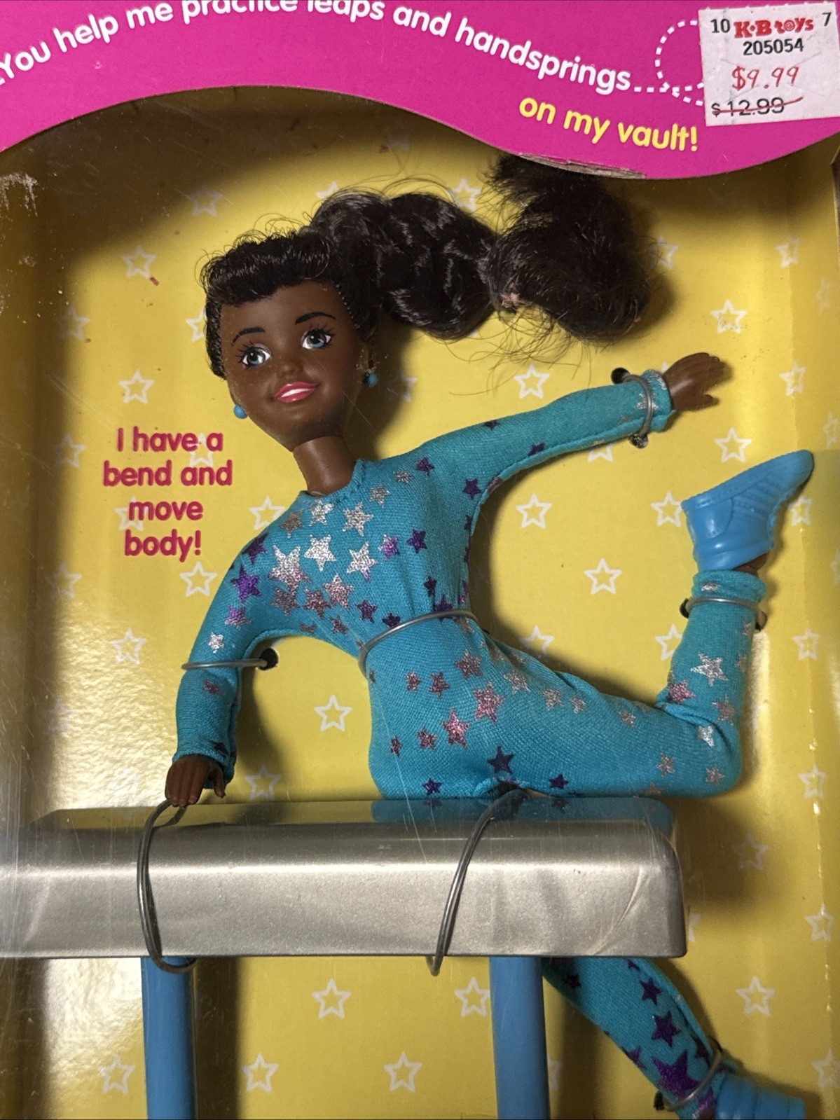 Vintage Barbie ~ Gymnast Janet ~ Stacie Friend doll Mattel 14612 NRFB (N15)
