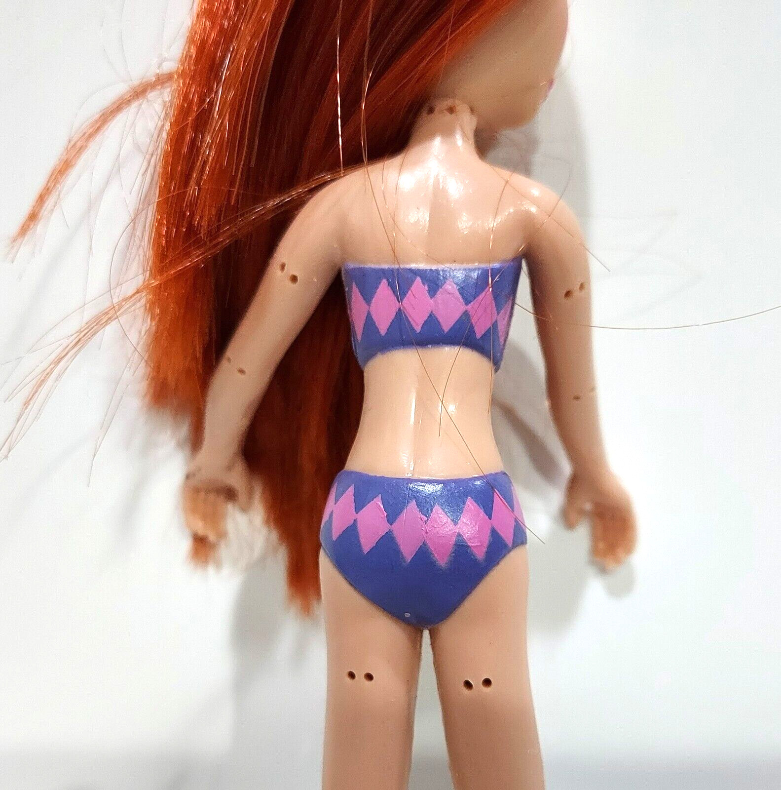 Doll – Our Generation Miniature Bendy Doll Long Straight Red Hair – AS IS