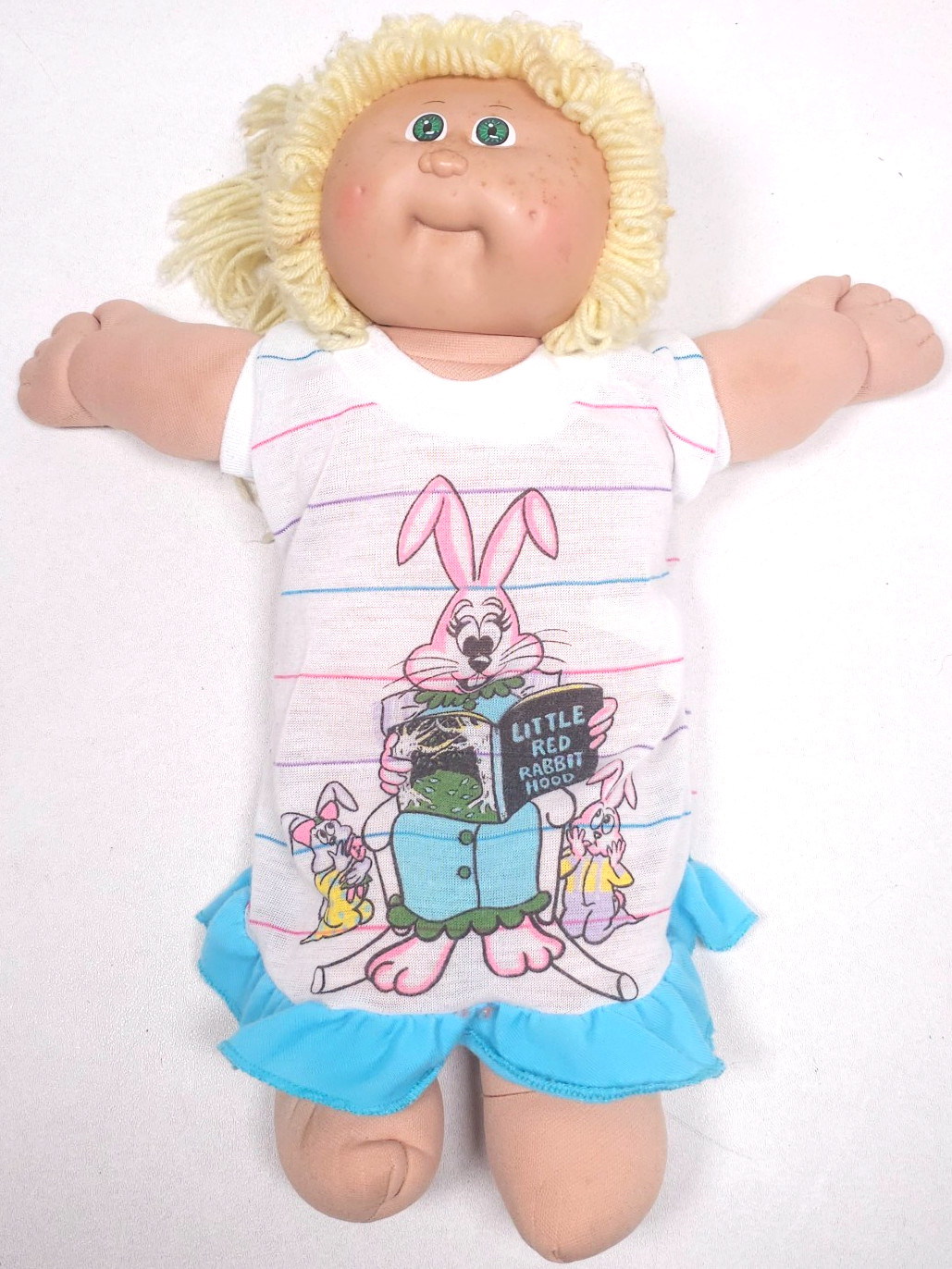 Vintage 1978-1983 Blonde Blue Eye Cabbage Patch Doll OAA Signed Xavier Roberts